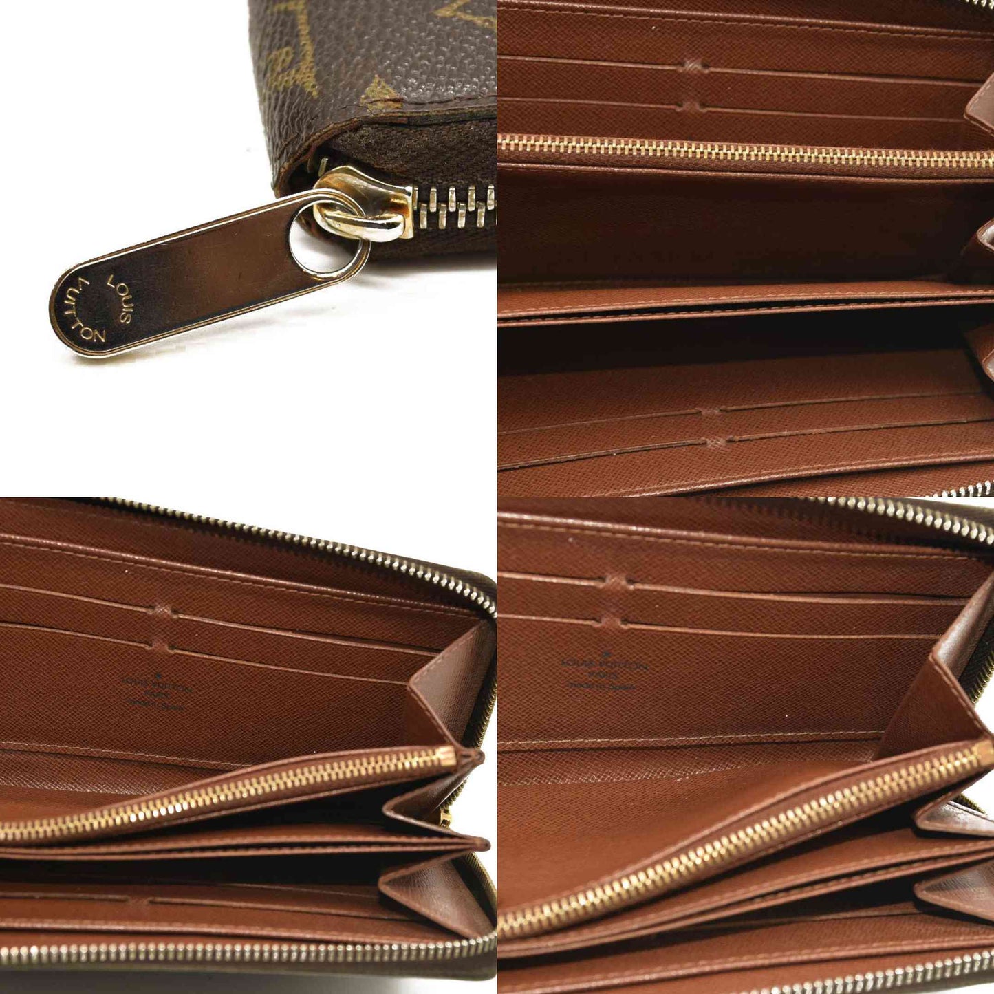 Louis Vuitton  Monogram Zippy Wallet CA0017