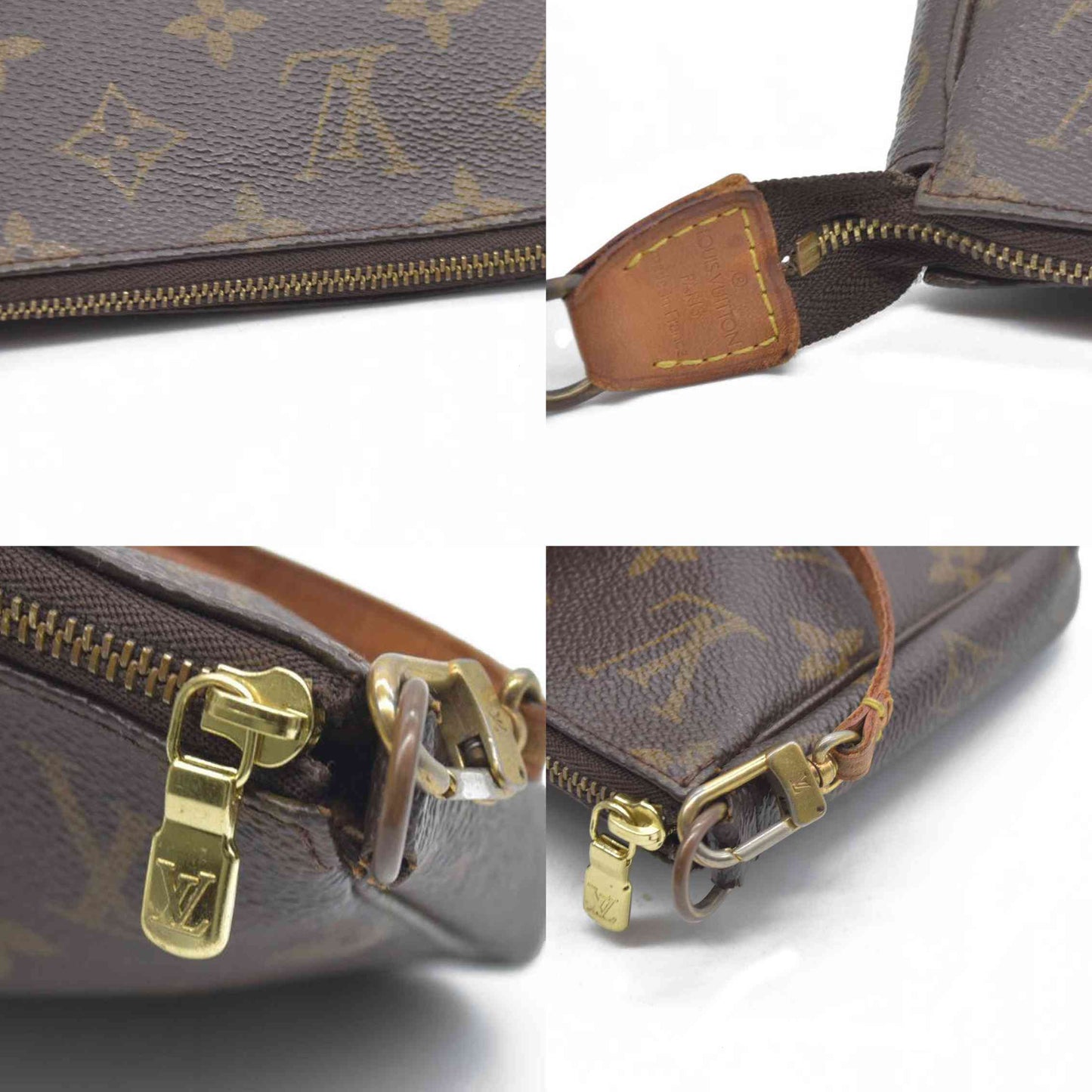 $1660 Louis Vuitton Monogram Pochette Accessories VI0090