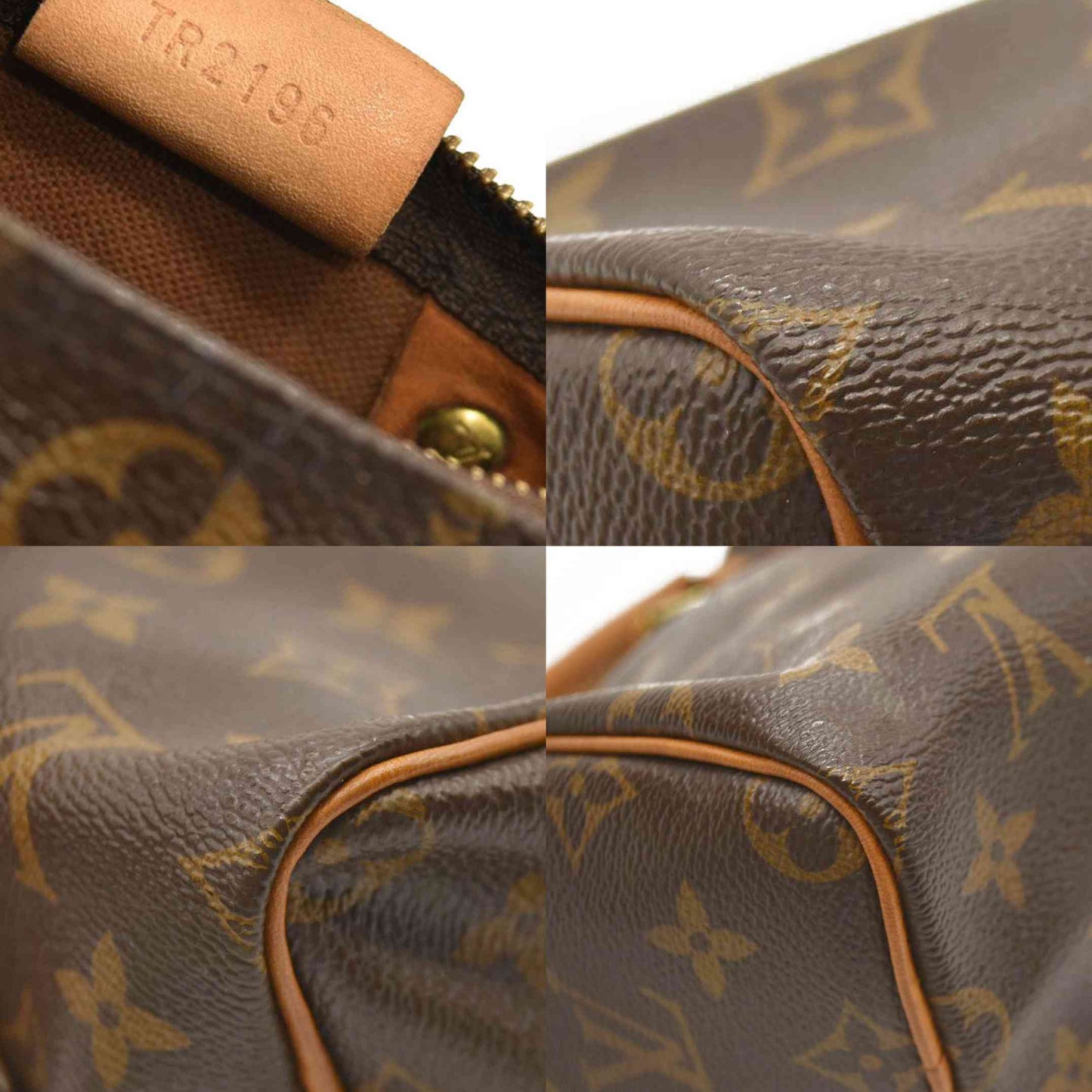 LOUIS VUITTON Monogram Nano Speedy TR2196