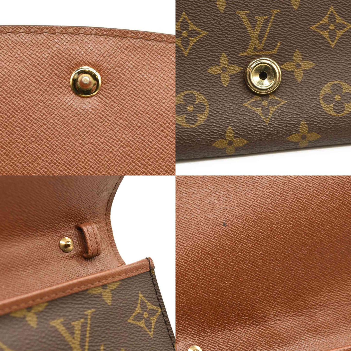 LOUIS VUITTON Monogram Pochette Bordeaux  VI0931