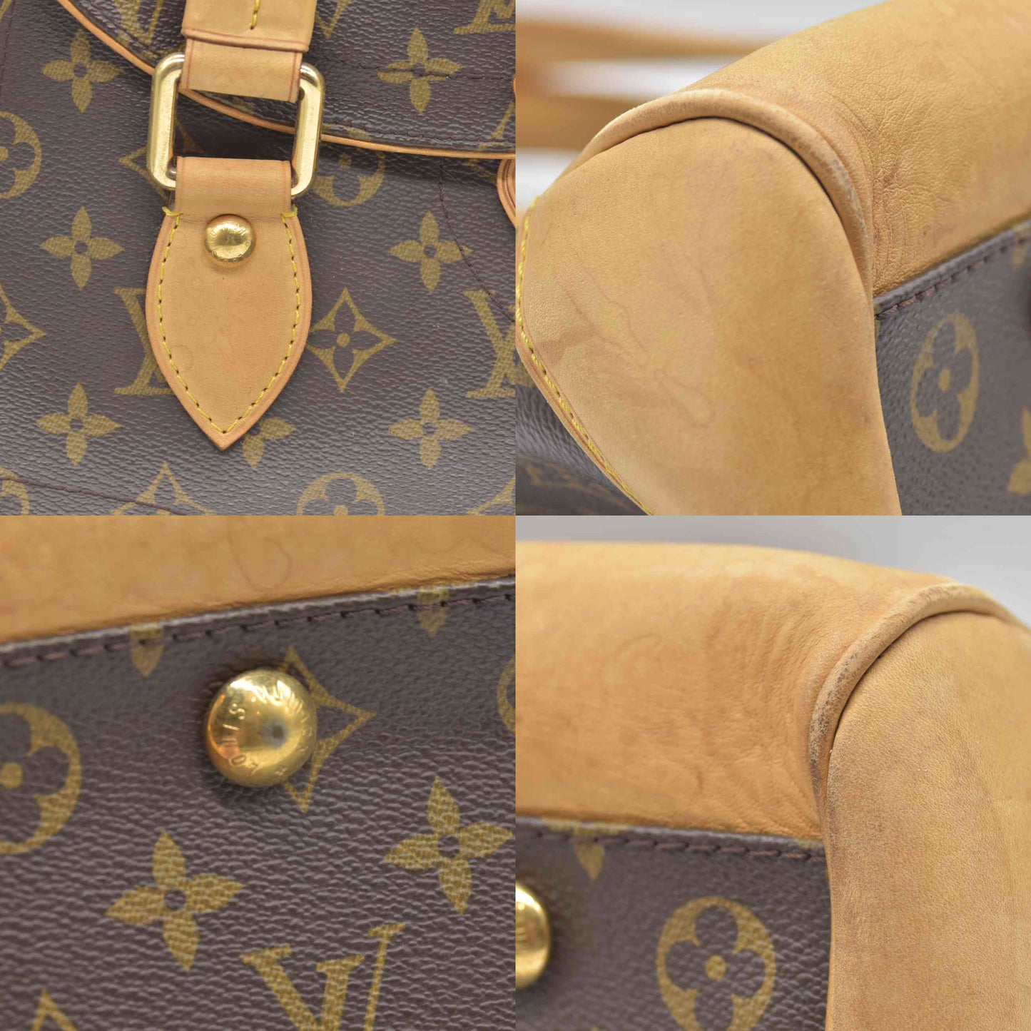 $1880 2008 Louis Vuitton Beverly GM Monogram SD1028