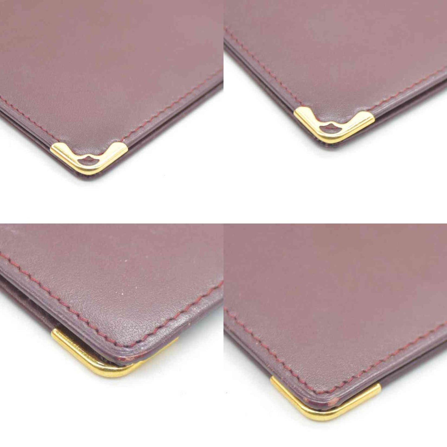 Must de Cartier Leather Long Bifold Wallet