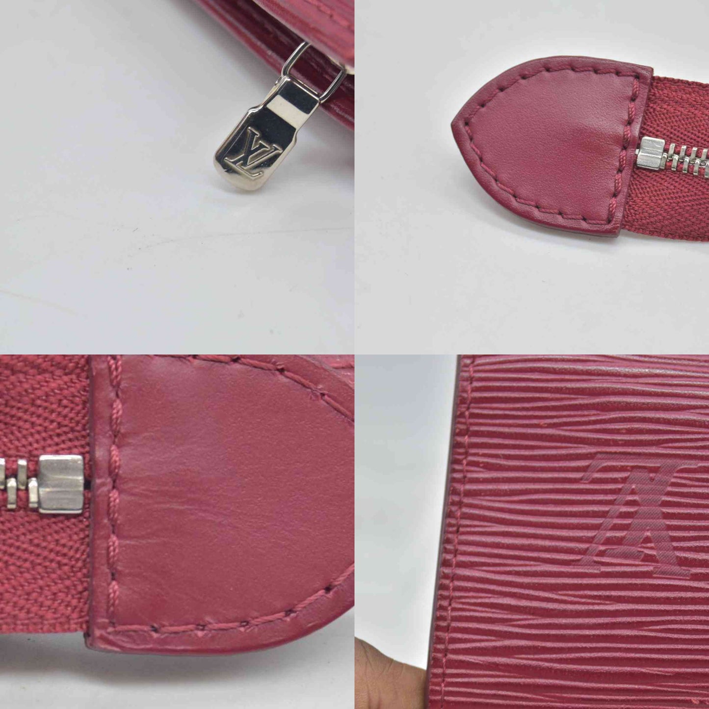 $880 2018 Louis Vuitton Epi Toiletry Pouch 26 Fuchsia Bag TA2198