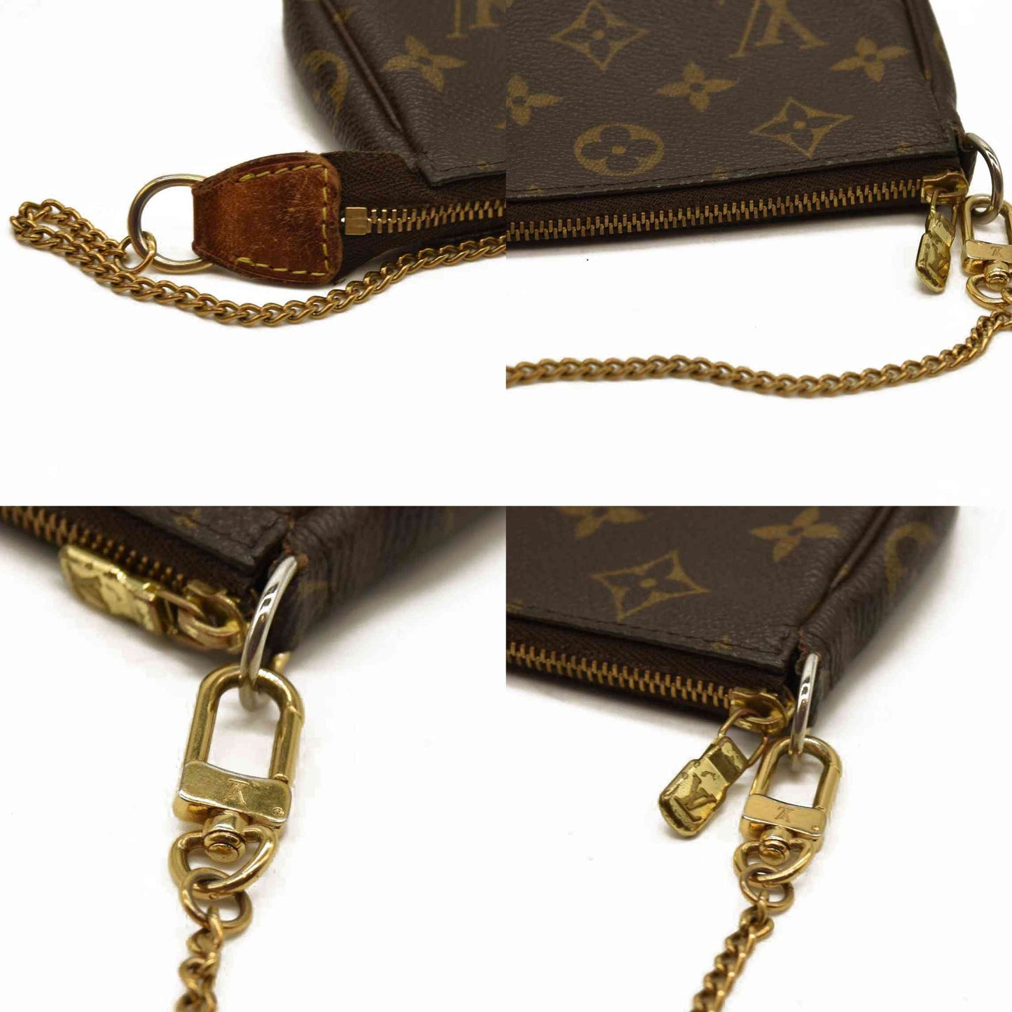 Louis Vuitton  Monogram Mini Pochette Accessories  FL0085