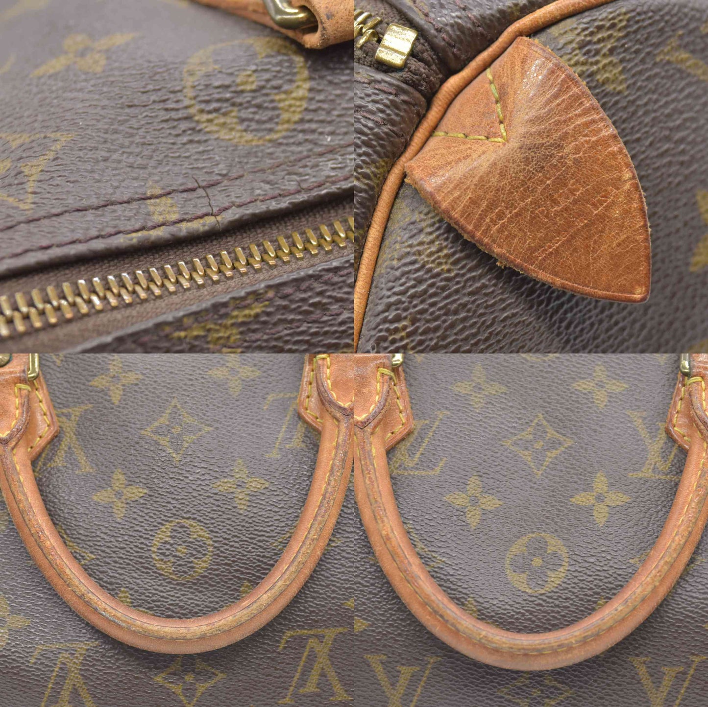 $1630 Pre-Owned Louis Vuitton Monogram Speedy 30 SD0967 1997