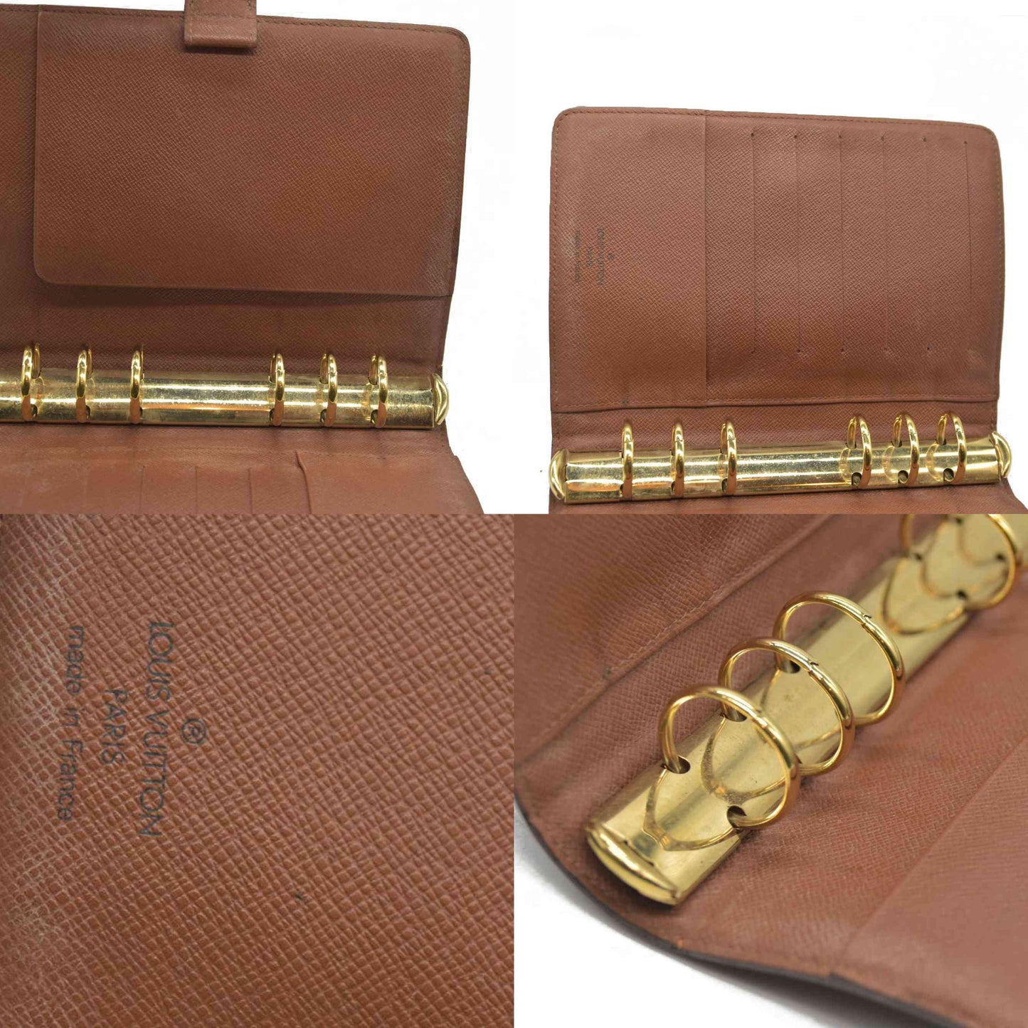 Louis Vuitton Monogram MM Medium Ring Agenda Cover SP0978