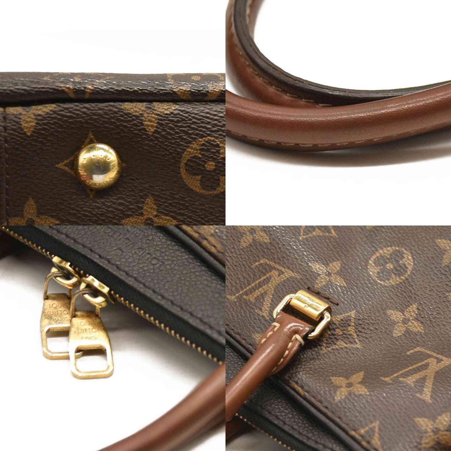 LOUIS VUITTON Monogram Pallas Black CA2164