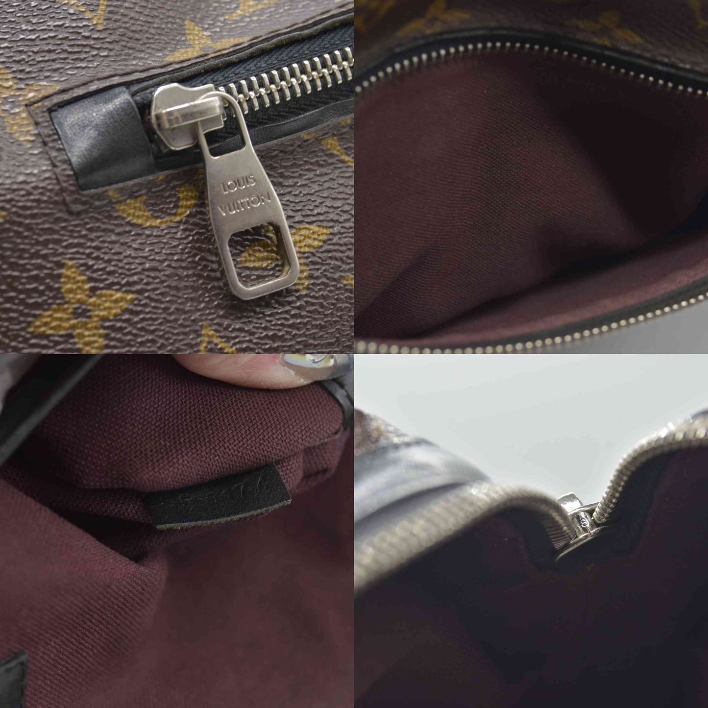 $1650 2014 LOUIS VUITTON  Monogram Macassar Torres Messenger SR0174