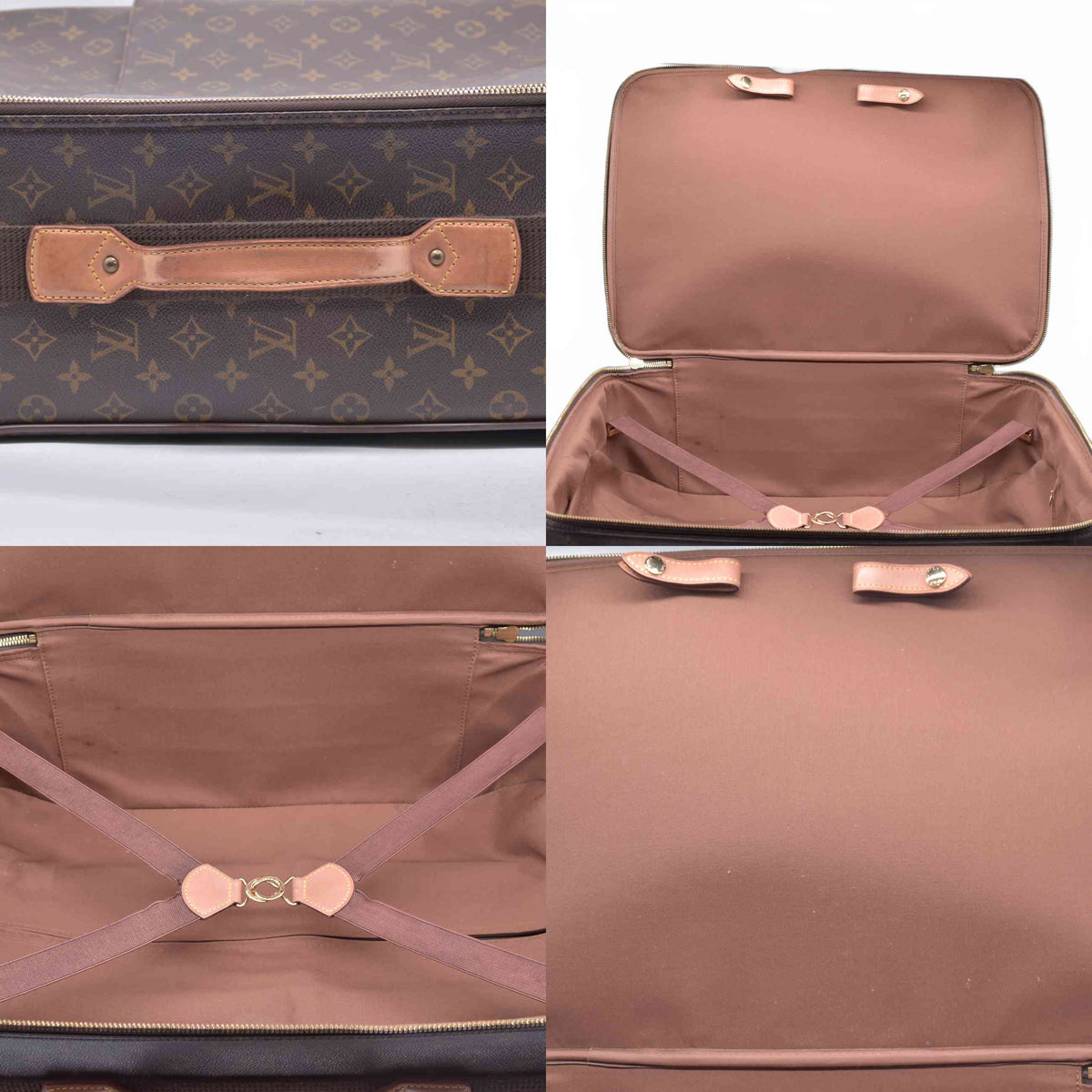 $3870 1999 Louis Vuitton Monogram Pegase 55 10021131 SP0939