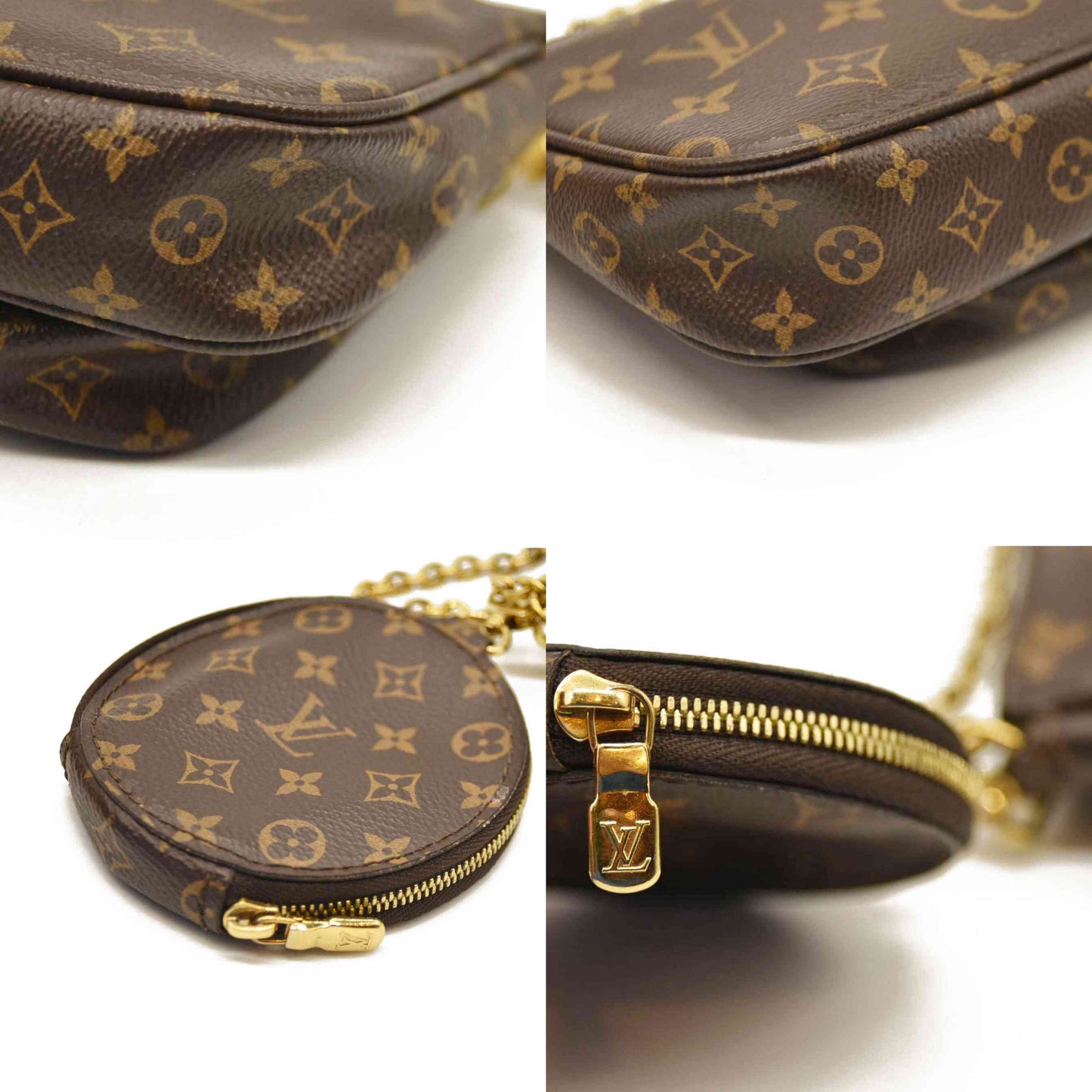 LOUIS VUITTON  Monogram Multi Pochette Accessories Kaki TA0280