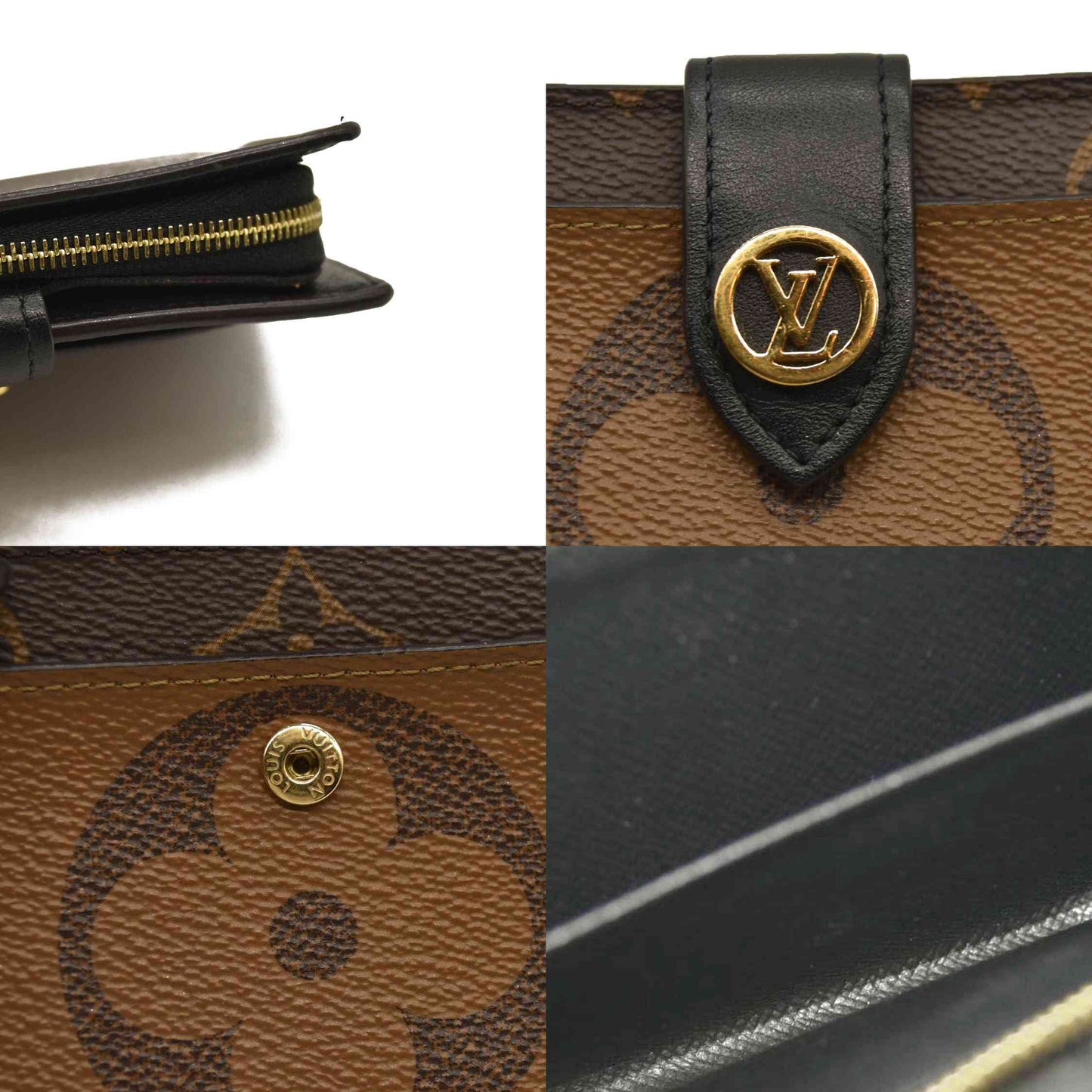 LOUIS VUITTON  Reverse Monogram Juliette Wallet