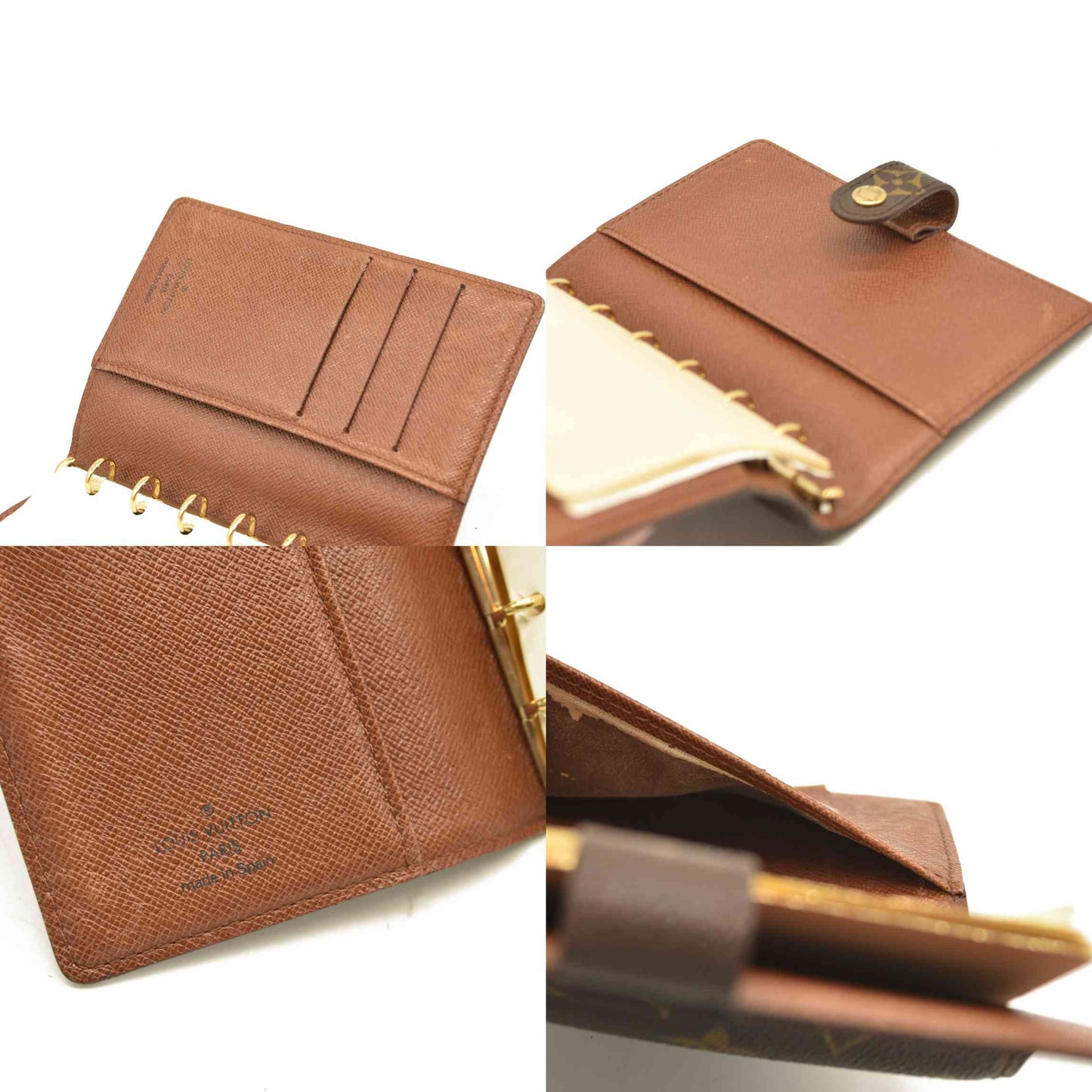 Louis Vuitton  Monogram Small Ring Agenda  CA1917