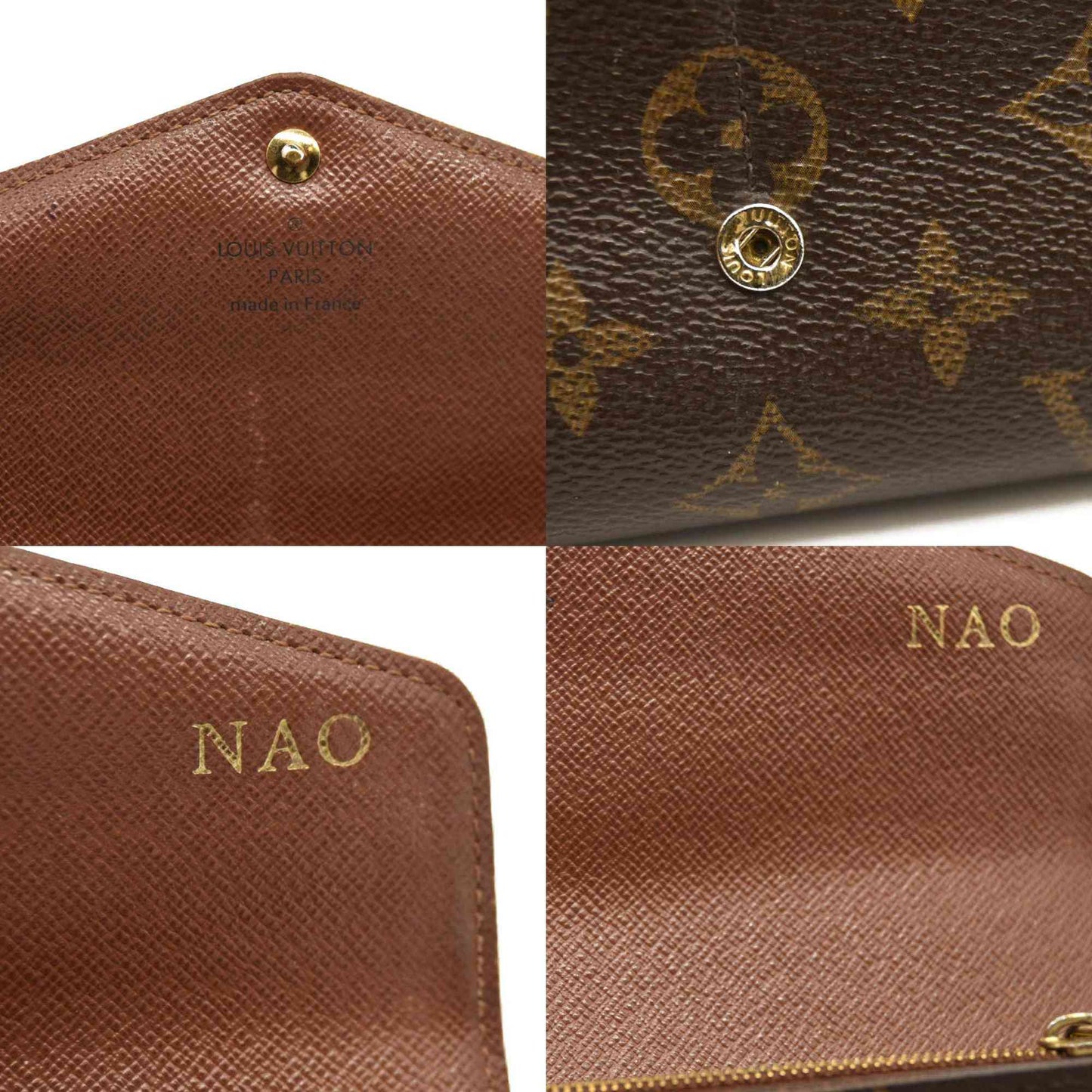 Louis Vuitton  Monogram Sarah Wallet CT0174