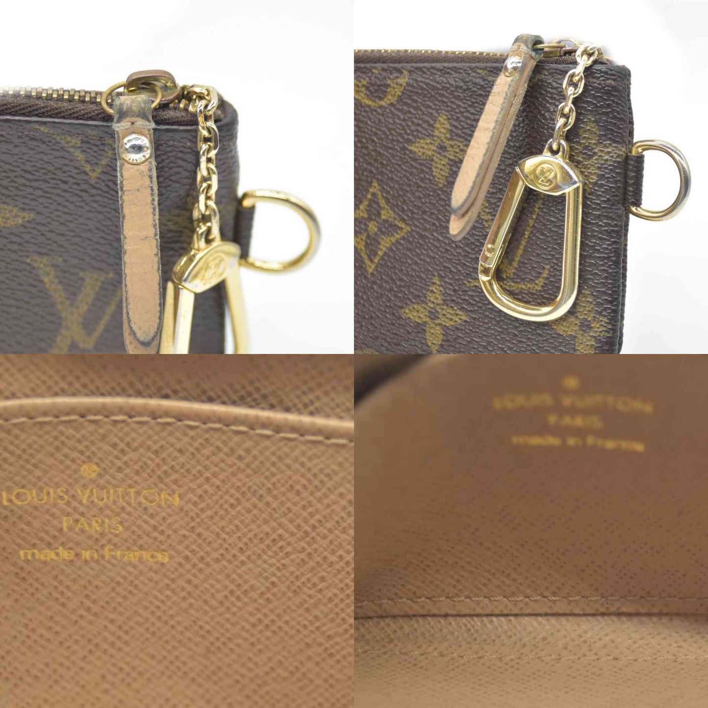 Louis Vuitton Monogram T&B Pochette Cles Complice Wallet Coin Purse CT4057