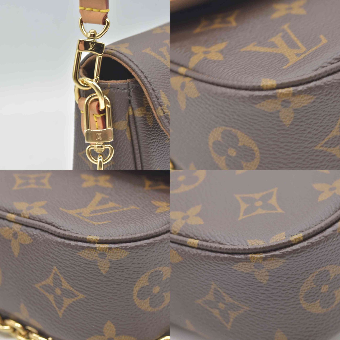 Louis Vuitton  Monogram Ivy Wallet On Chain RFID Like New with Box