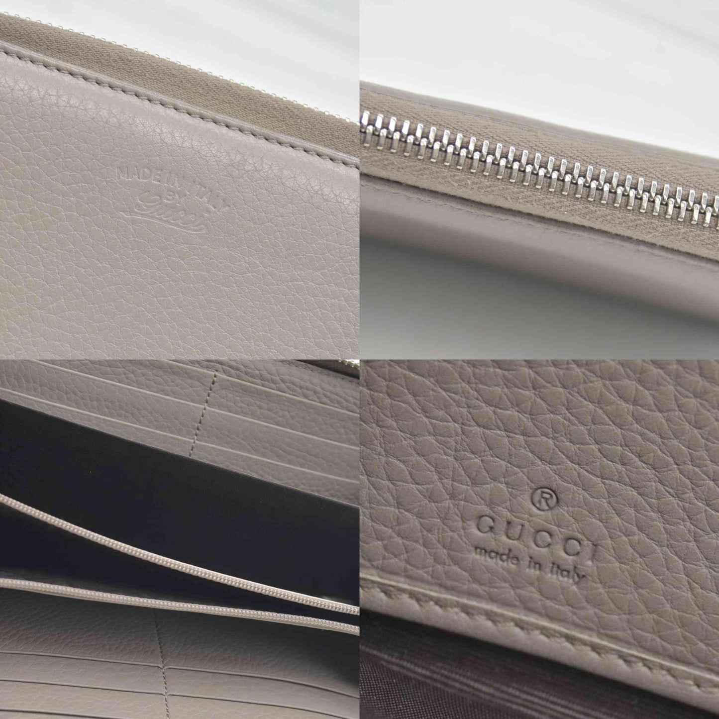 $660 Gucci Bamboo Tassel Continental Bamboo Accent Continental Wallet CONSIGNMENT