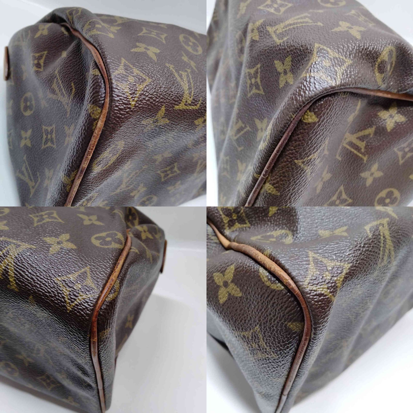 $1490 1987 Louis Vuitton Monogram Speedy 25 MI872