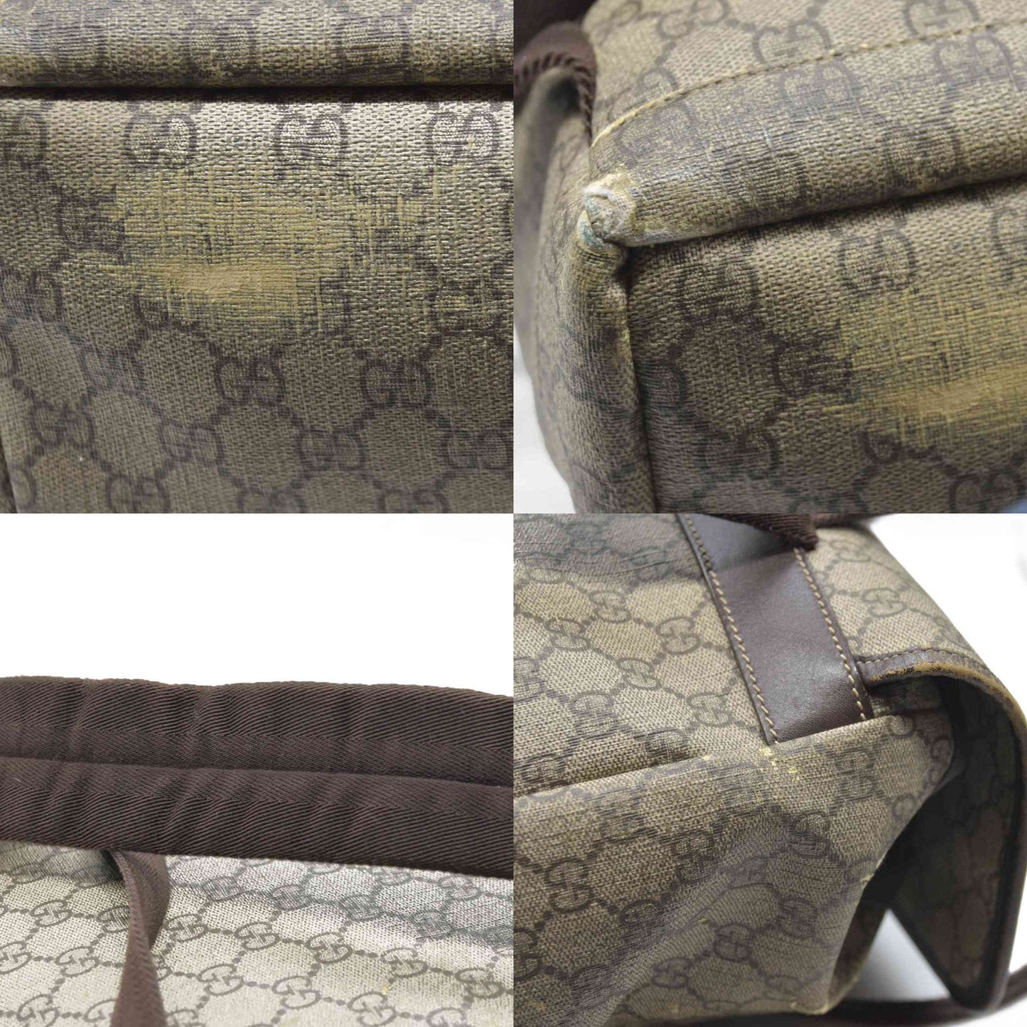 $2500 Gucci GG Supreme Backpack