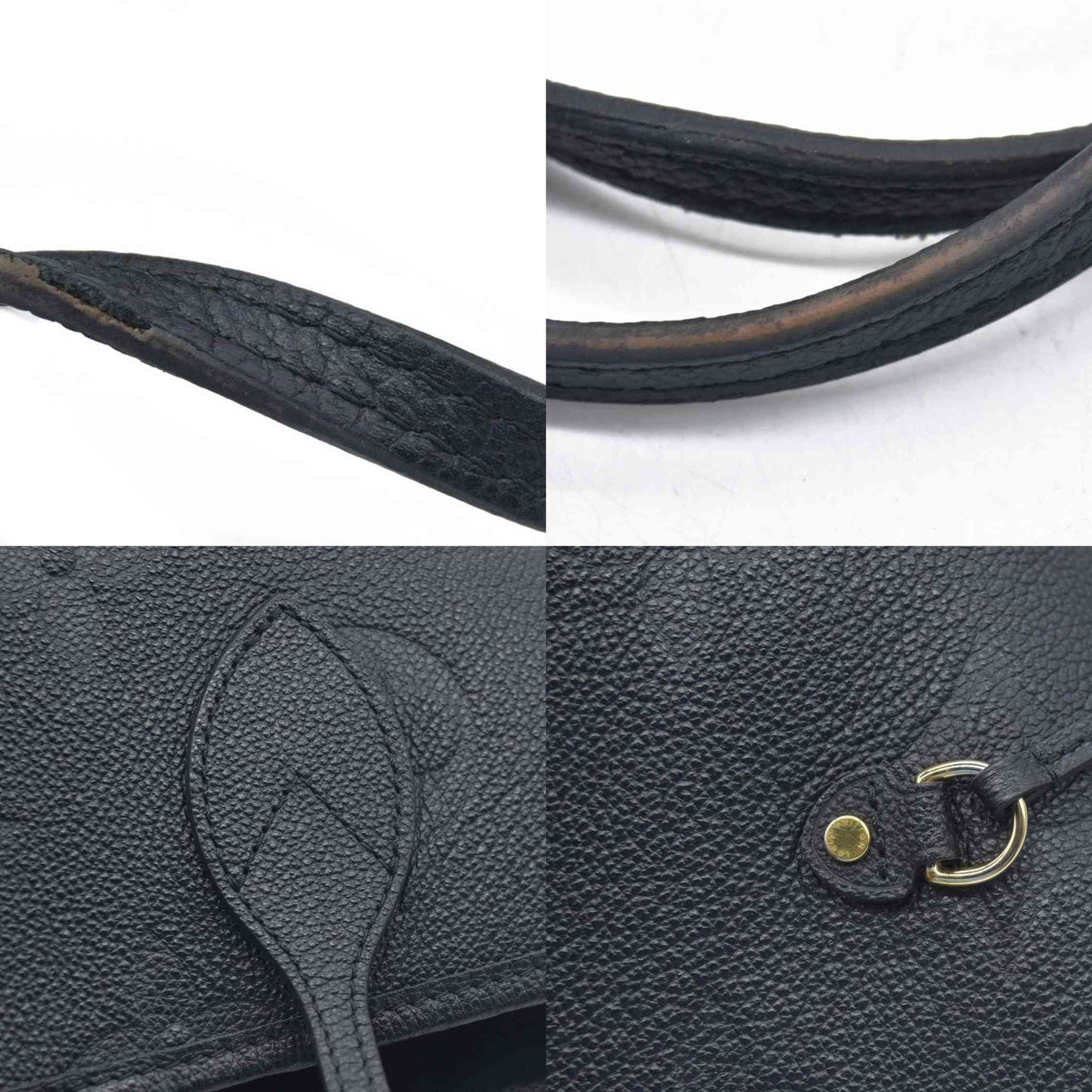 $2940 Louis Vuitton Monogram Giant Neverfull MM Black