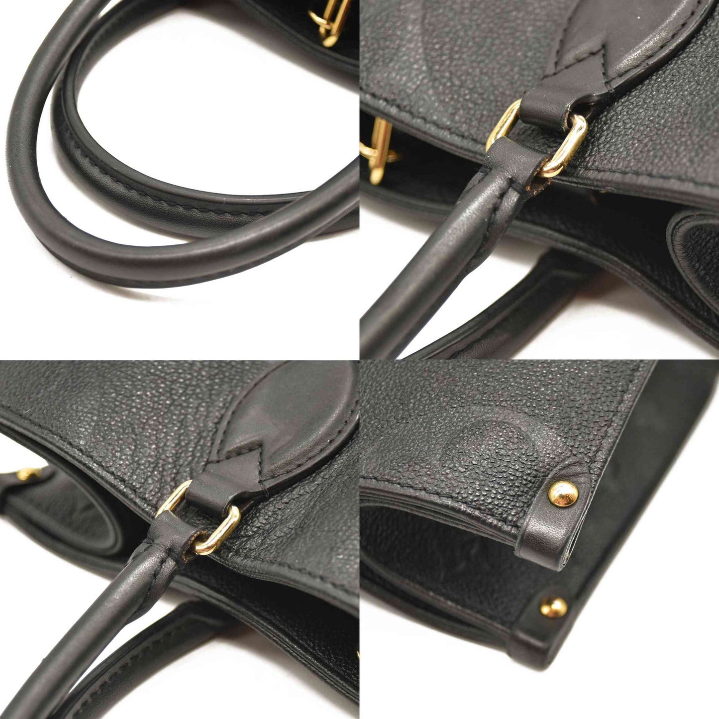 LOUIS VUITTON  Empreinte Monogram Giant Onthego MM Black