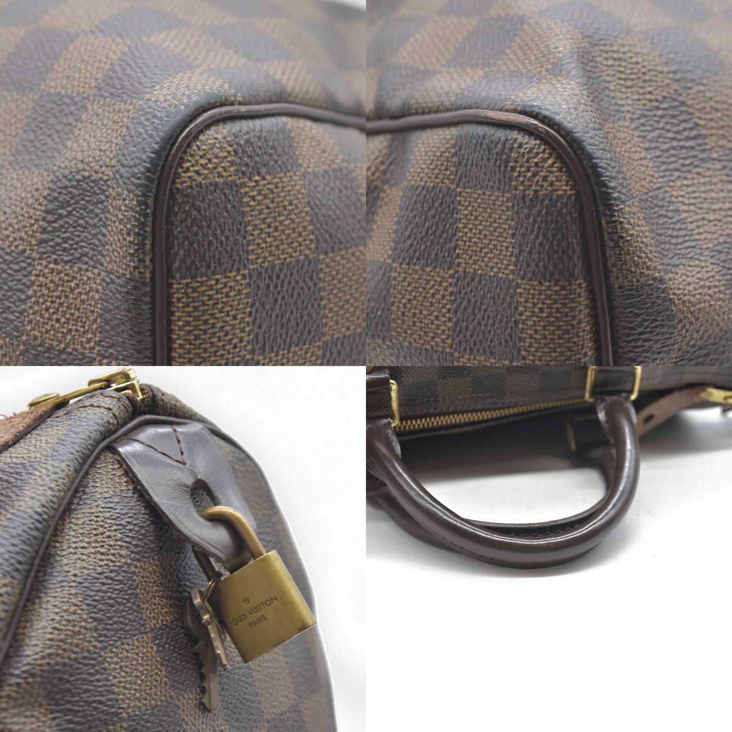 LOUIS VUITTON Damier Ebene Speedy 30 SD3059
