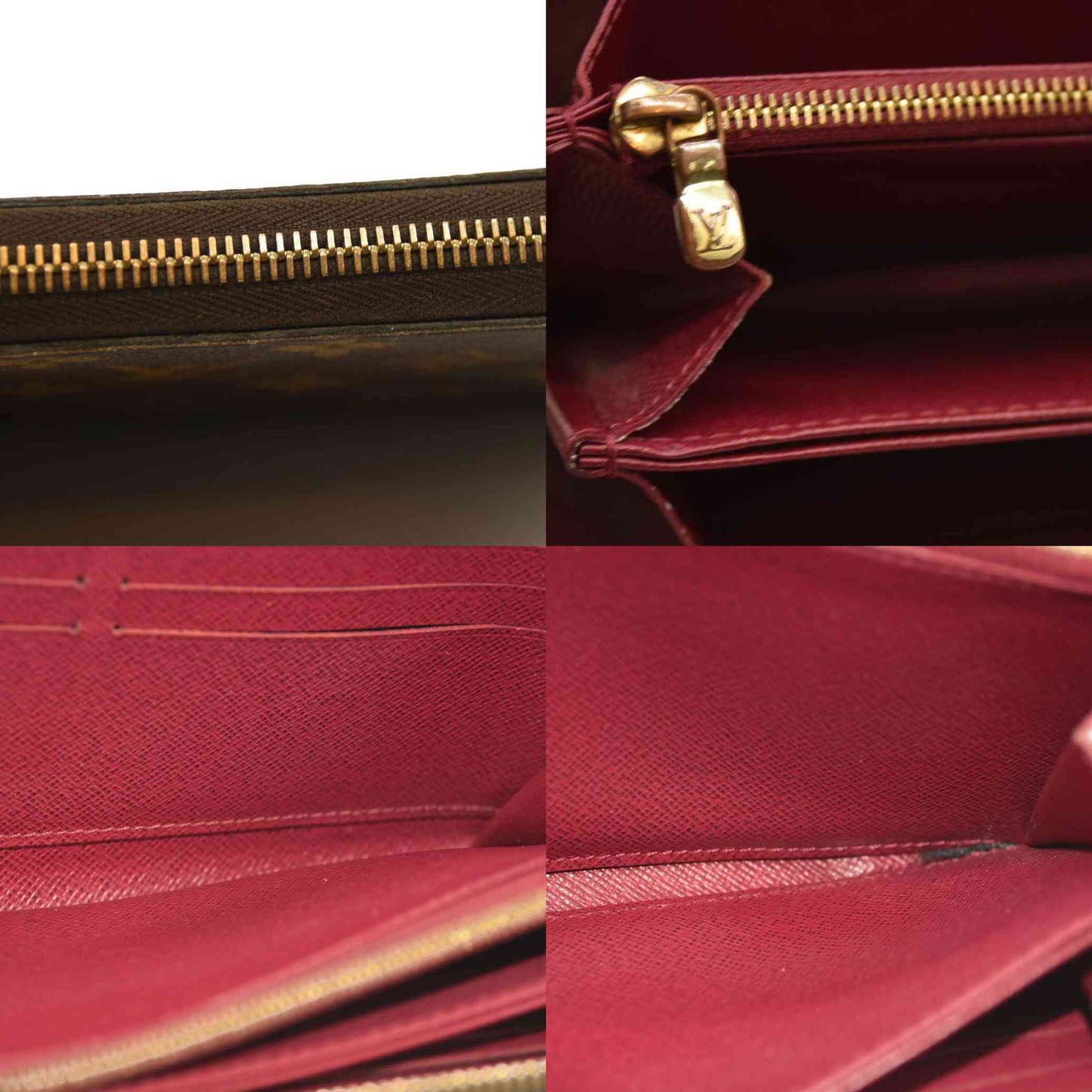 Louis Vuitton  Monogram Zippy Wallet Fuchsia GI0187