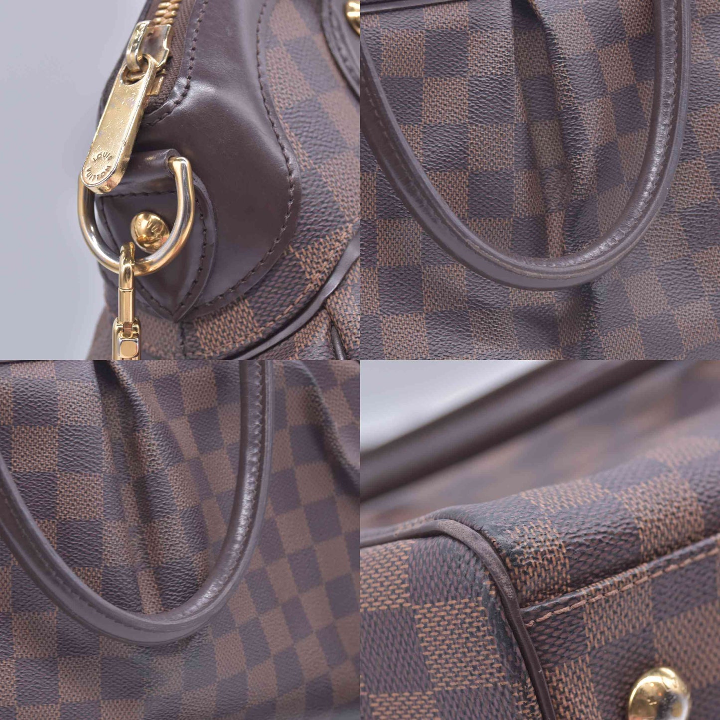 $2390 2012 Louis Vuitton Damier Ebene Trevi PM