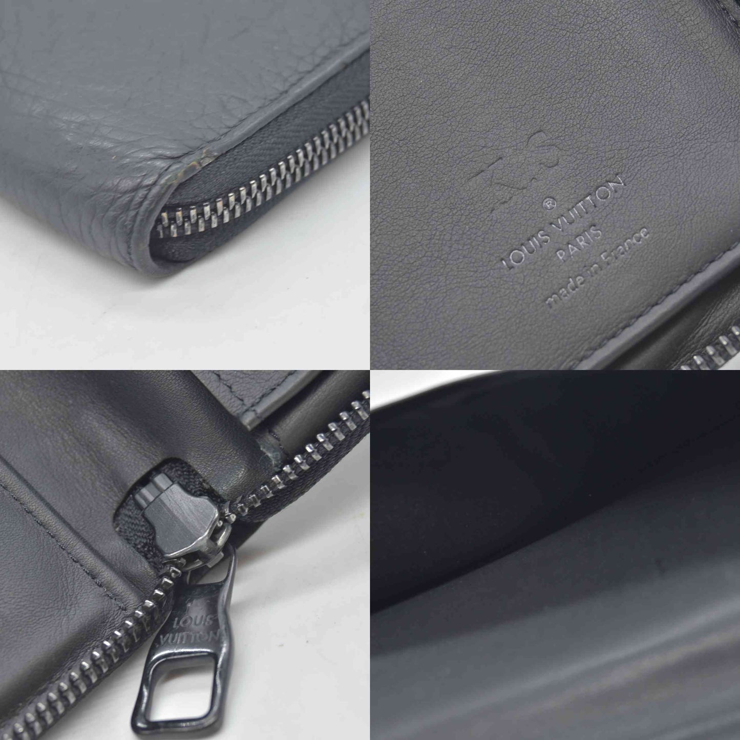 $1210 RFID Louis Vuitton Monogram Empreinte Vertical Zippy Round Long Wallet