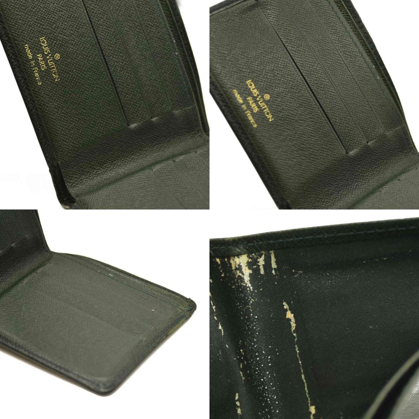 Louis Vuitton  Taiga Bi-Fold Wallet Epicea