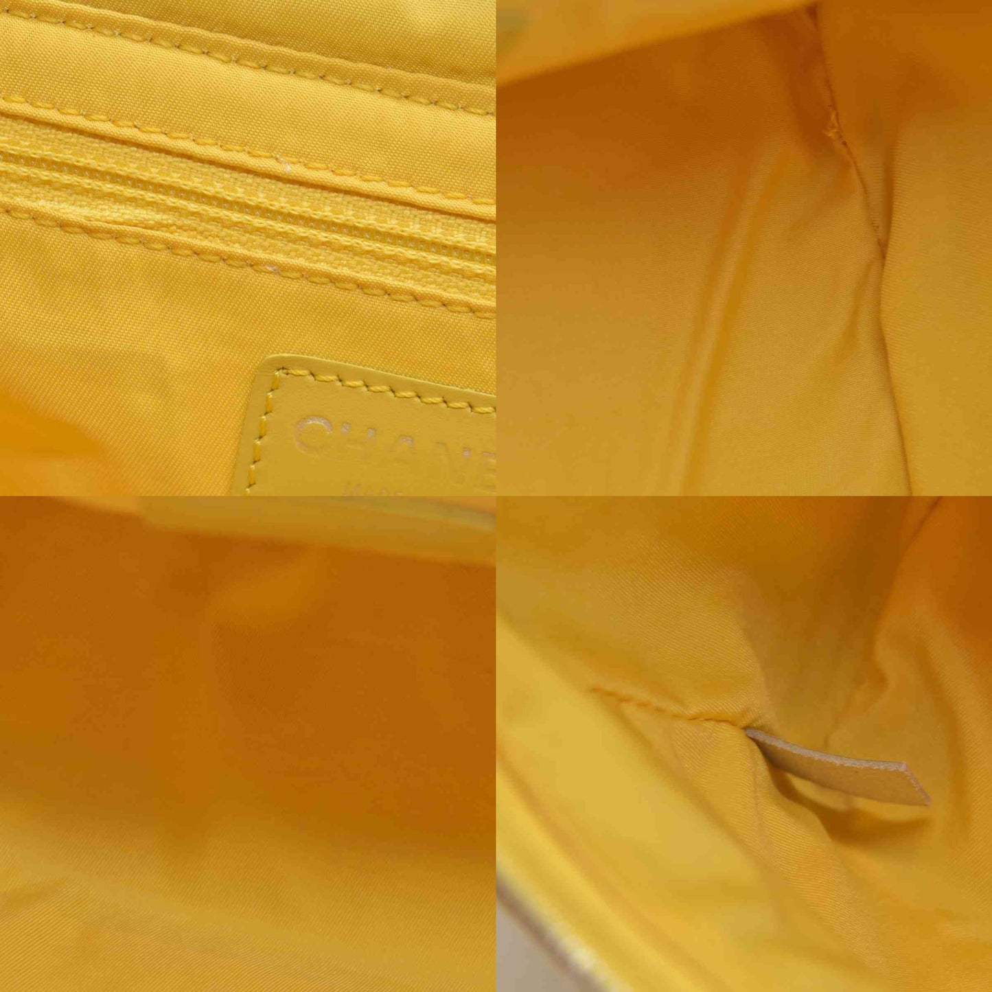 Chanel Travel Ligne Barrel Bag Yellow CONSIGNEMT