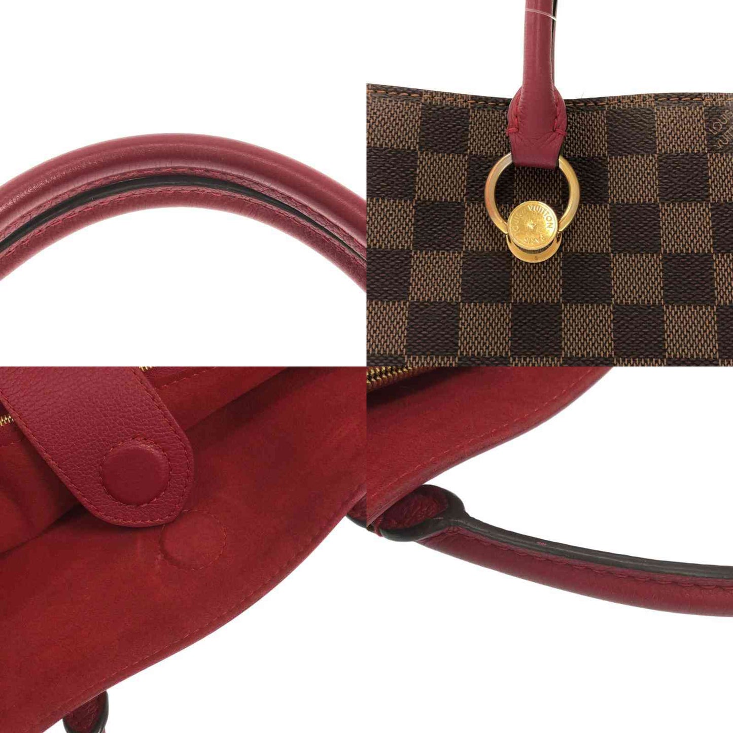 LOUIS VUITTON  Damier Ebene LV Riverside Lie De Vin DU0280