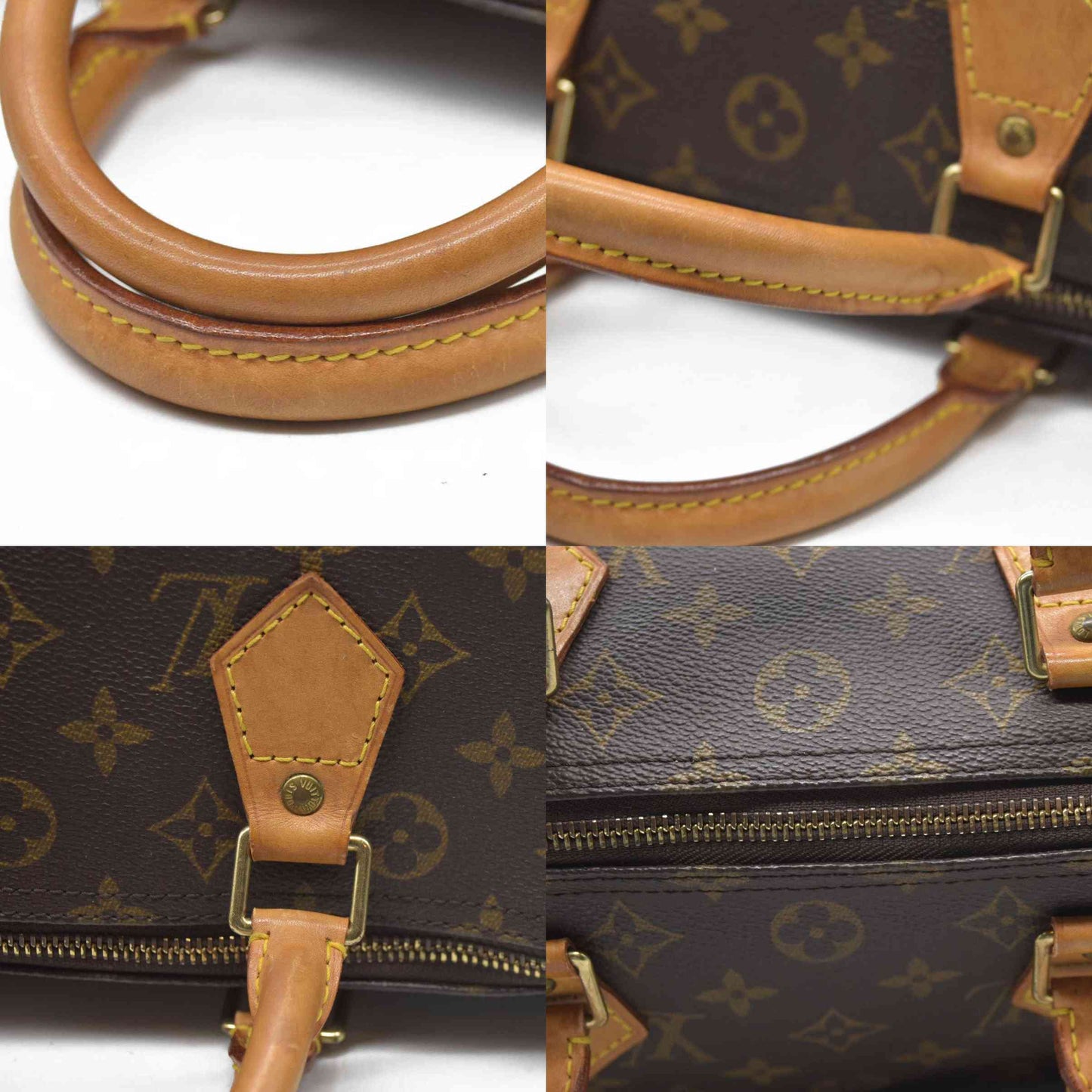$1550 Louis Vuitton Monogram Speedy 30 SD0021