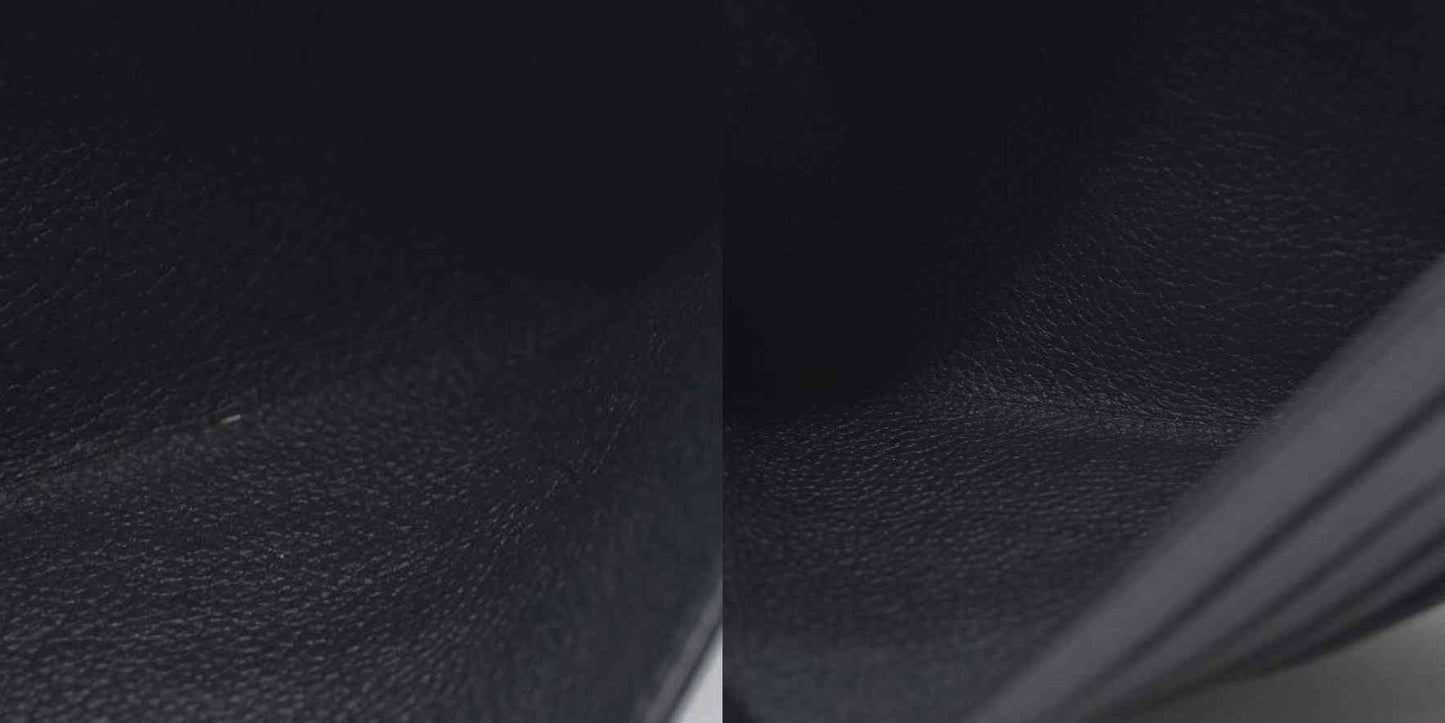 AUCTION $1720  LOUIS VUITTON  Epi Pochette Felicie Black Noir ard Holder Pouch