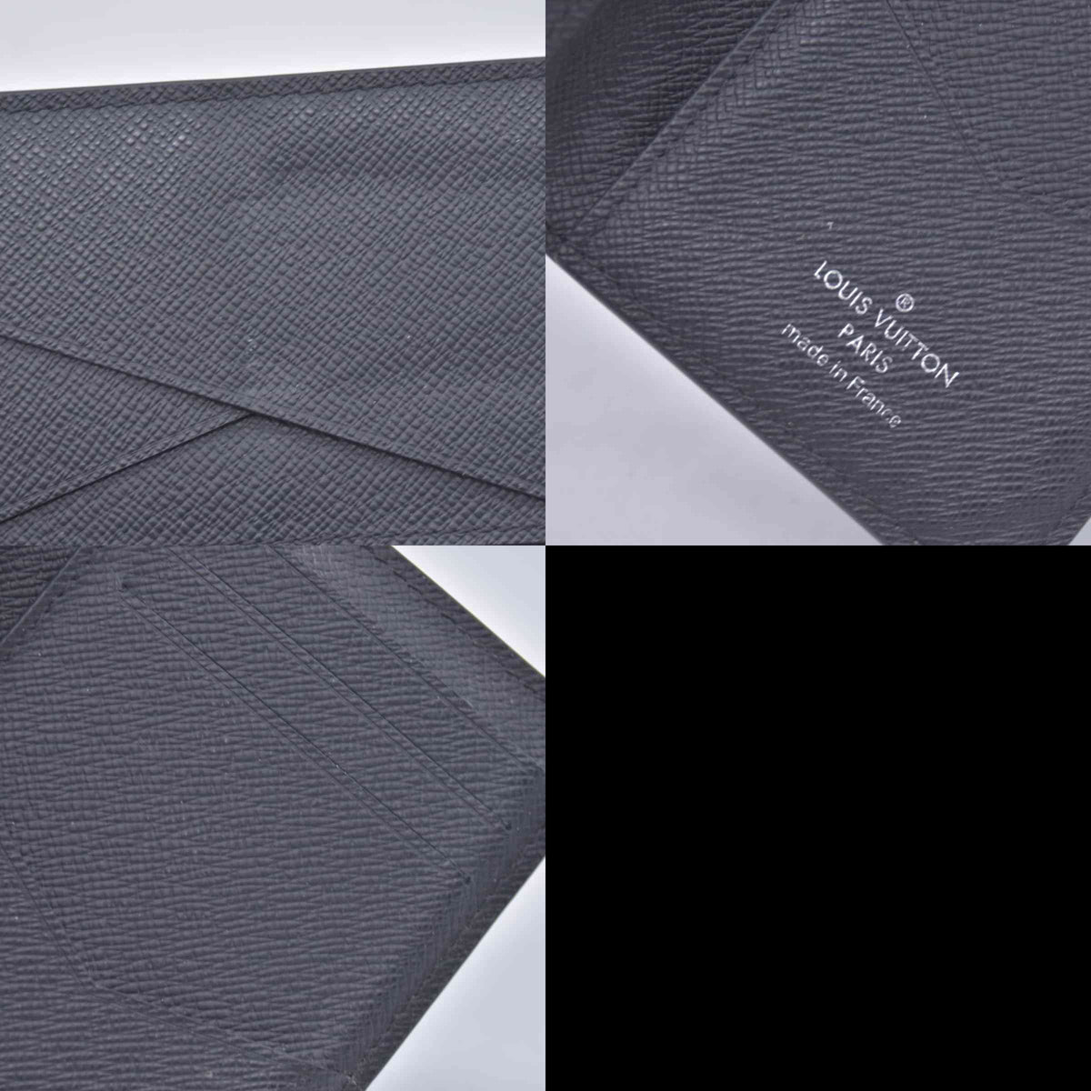 $455 2021 Louis Vuitton Monogram Eclipse Pocket Organizer TA1271 CONSIGNMENT