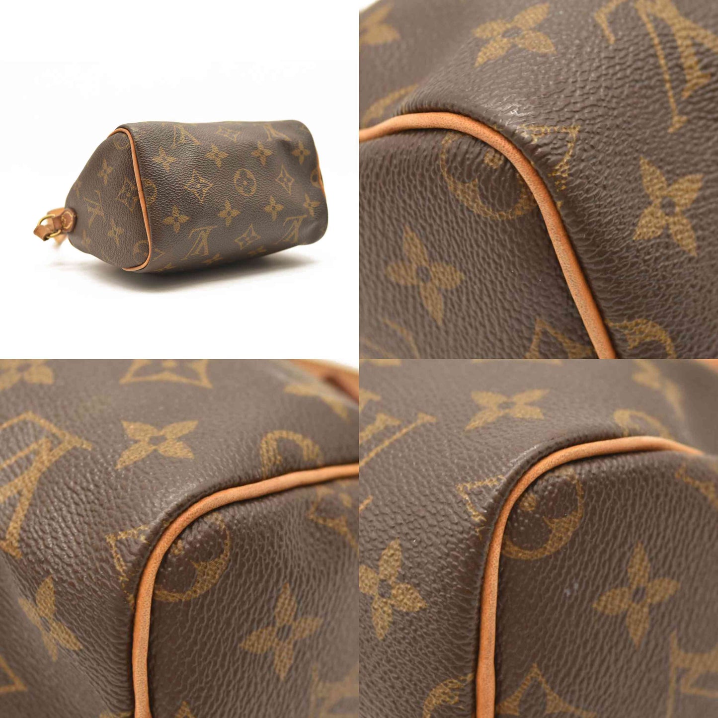 LOUIS VUITTON Monogram Nano Speedy TR3177 Bandouliere