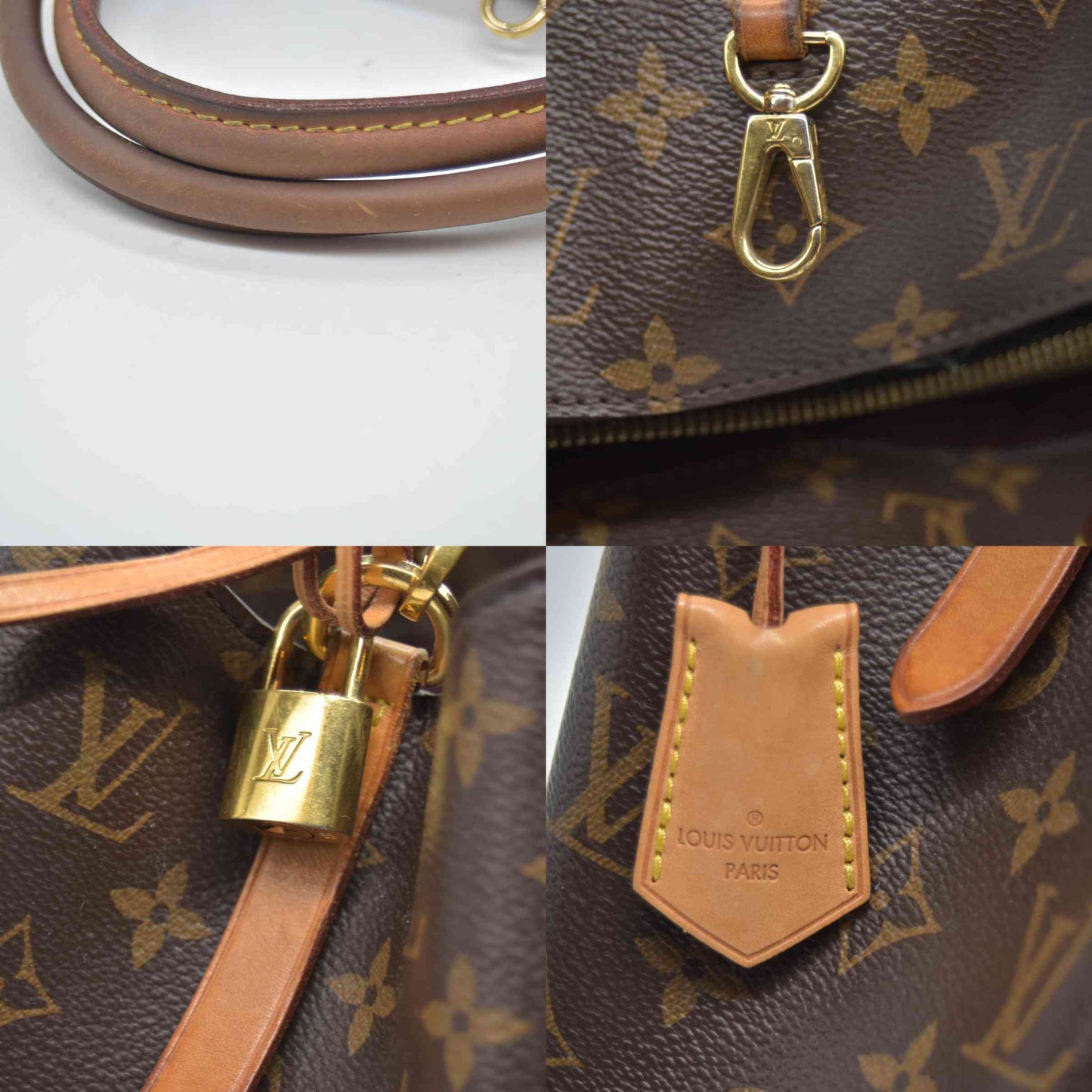 $2690 2015 Louis Vuitton Monogram Montaigne GM SD5105