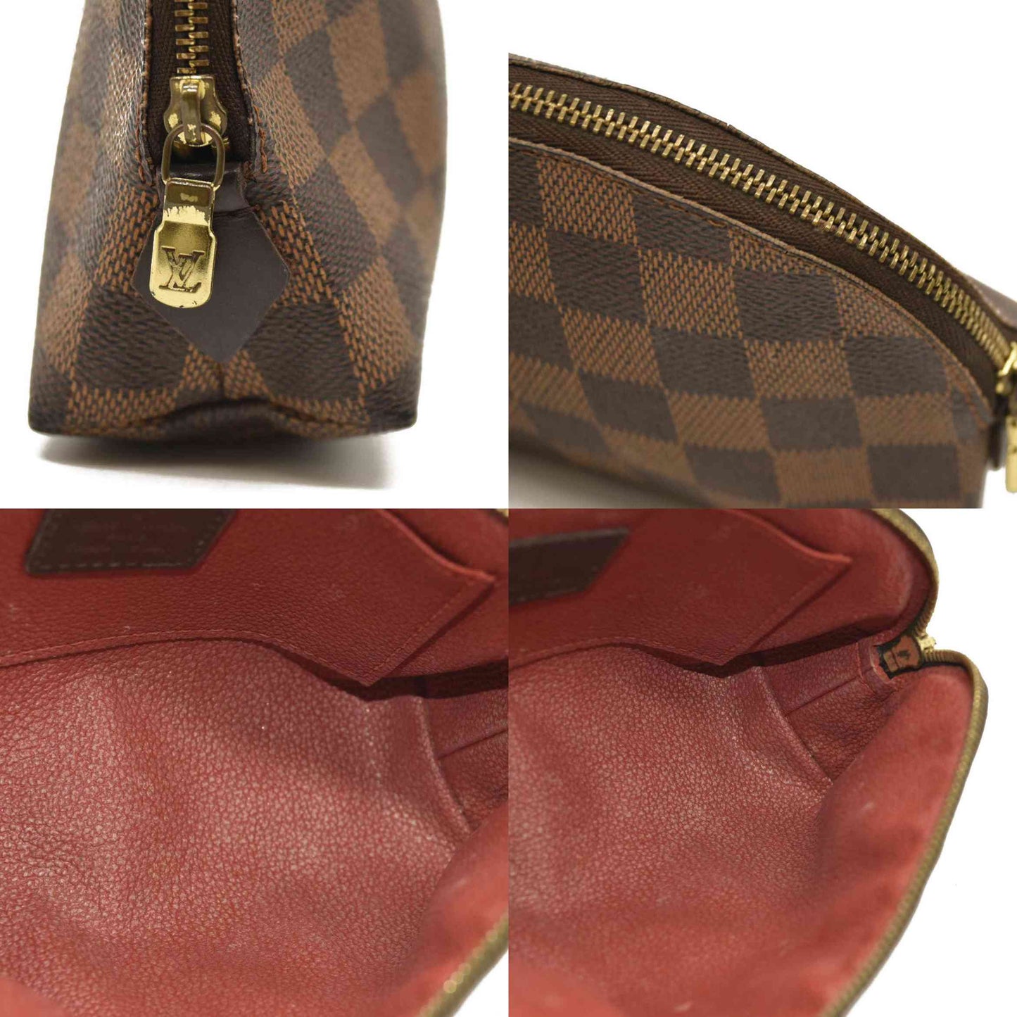 Louis Vuitton  Damier Ebene Cosmetic Pouch CA0043