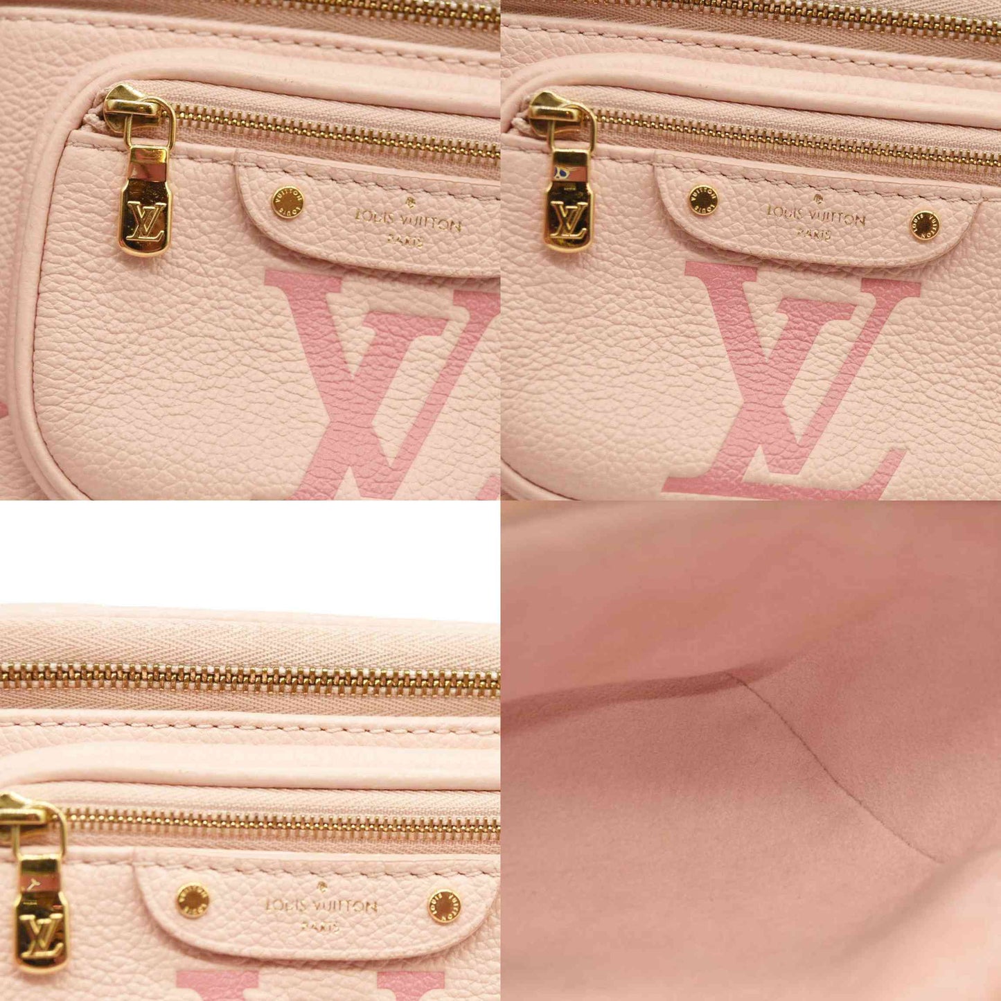 Louis Vuitton  Empreinte Monogram Giant Mini Bumbag Gradient Pink