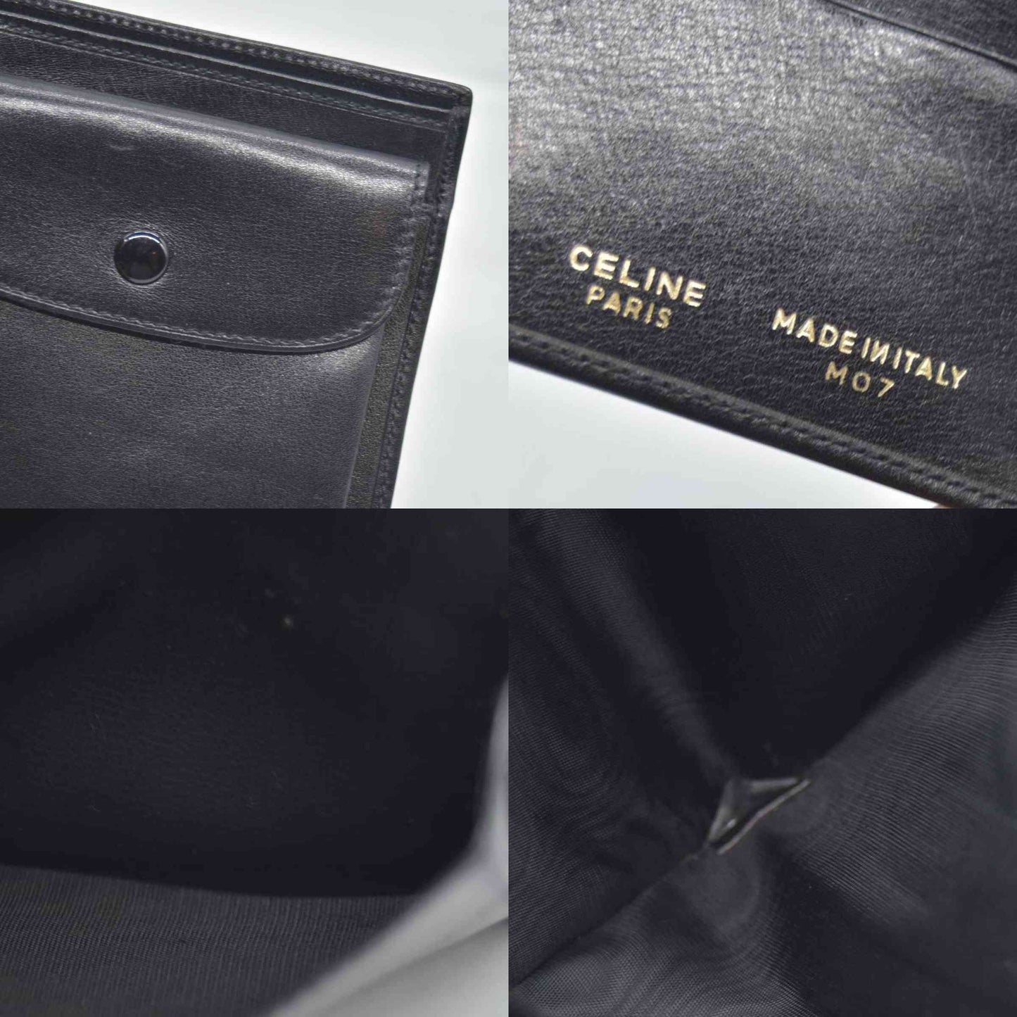$550 CARTIER Bifold Wallet Black CONSIGNMENT