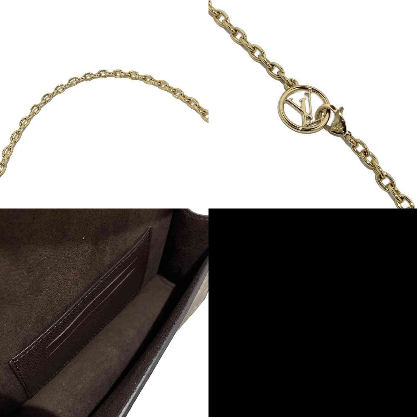 Louis Vuitton  Monogram Lily Wallet On Chain RFID