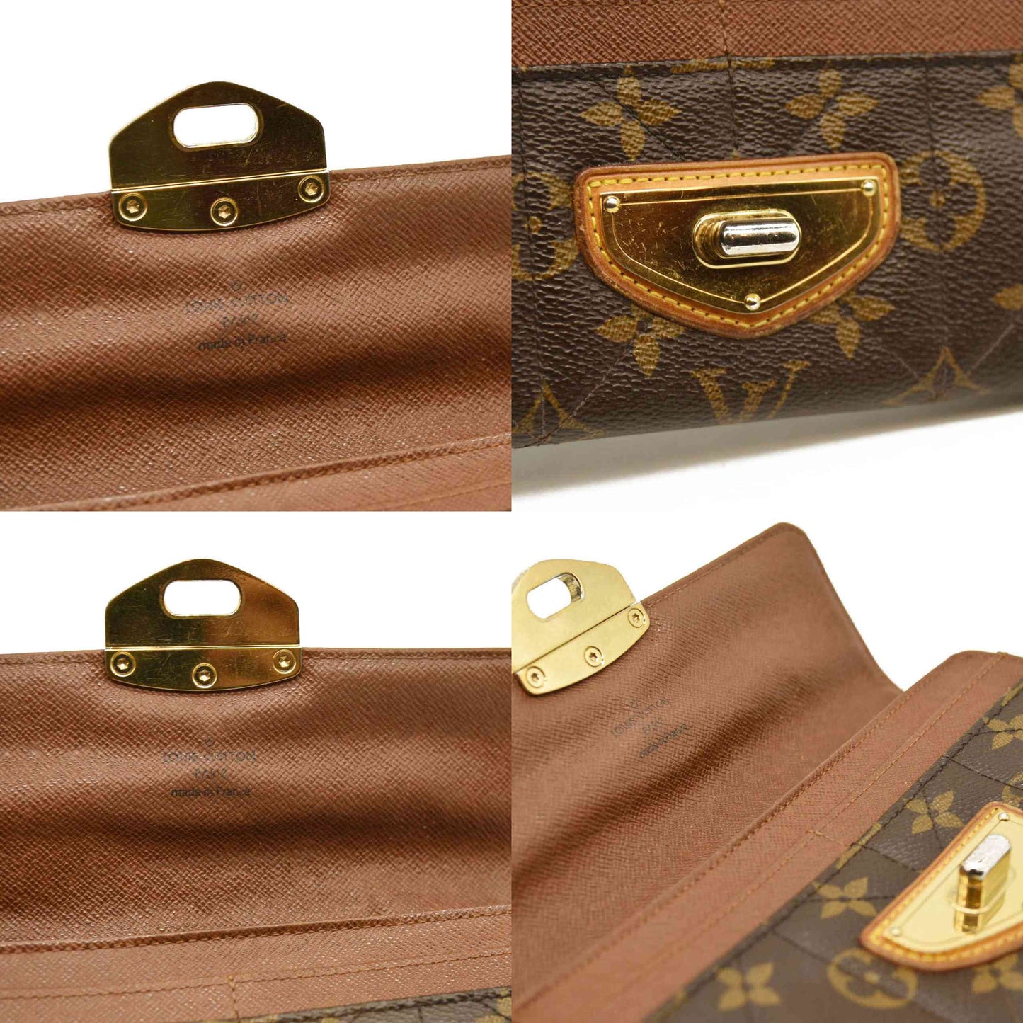 $1100 Louis Vuitton Monogram Etoile Sarah Wallet SP4111