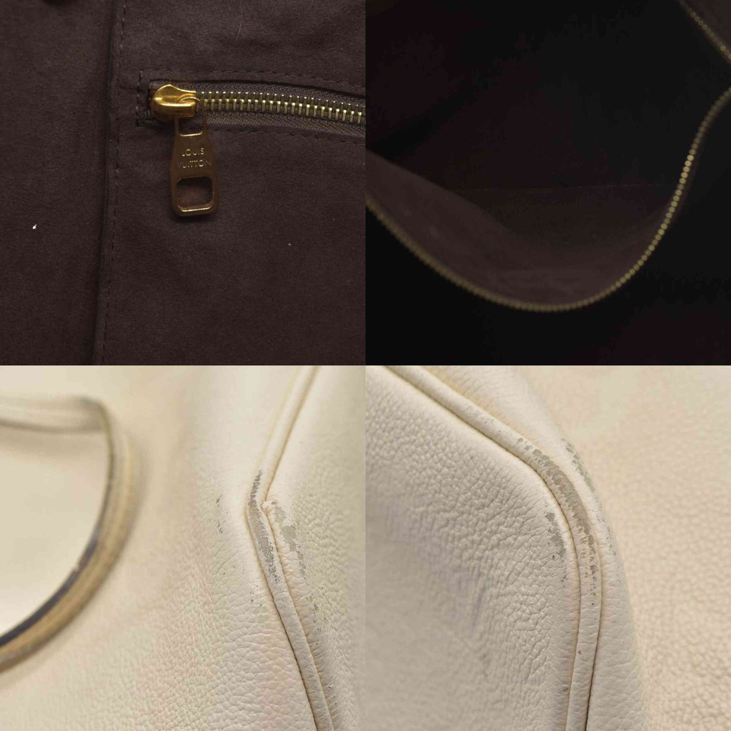 $2710 Louis Vuitton Monogram Giant Empreinte Neverfull MM