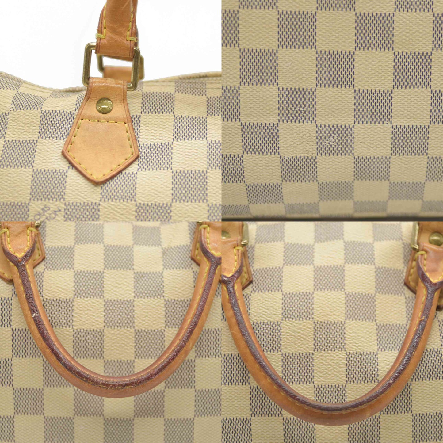 AUCTION $1550 Damier Azur Speedy 30 SP3027