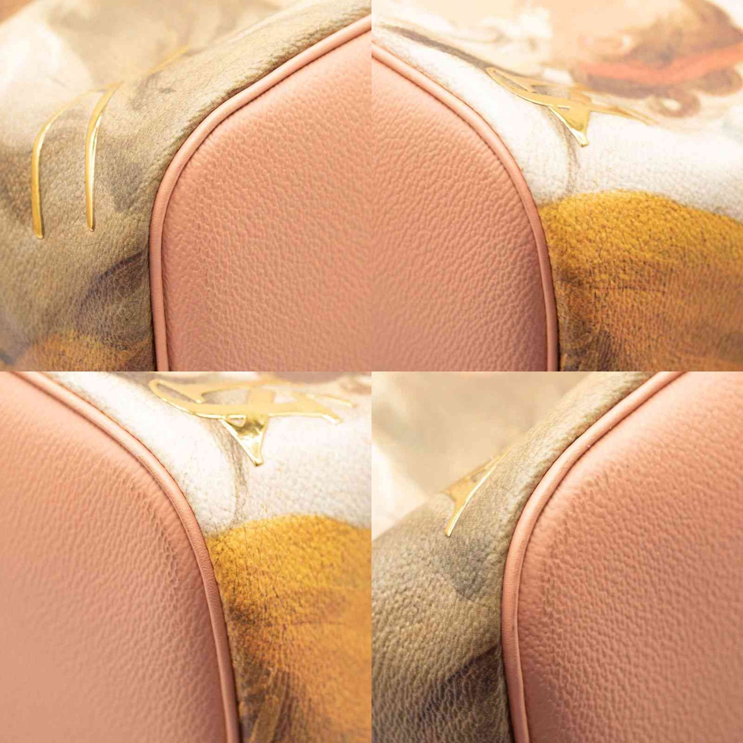 Louis Vuitton Masters Fragonard Neverfull MM Tote Pink