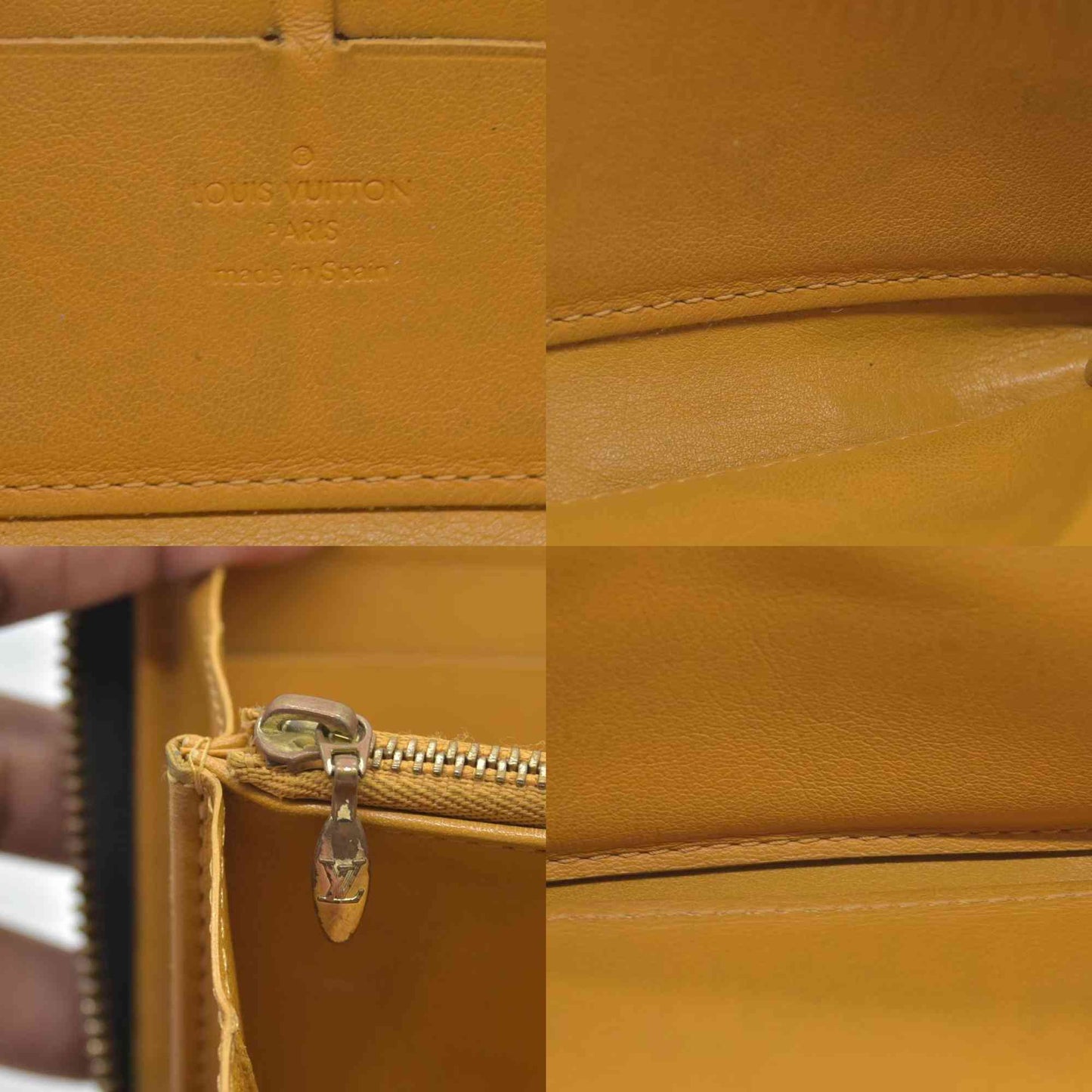 $1170 LOUIS VUITTON Monogram Denim Zippy Round Zipper Long Wallet CONSIGNMENT CA0048