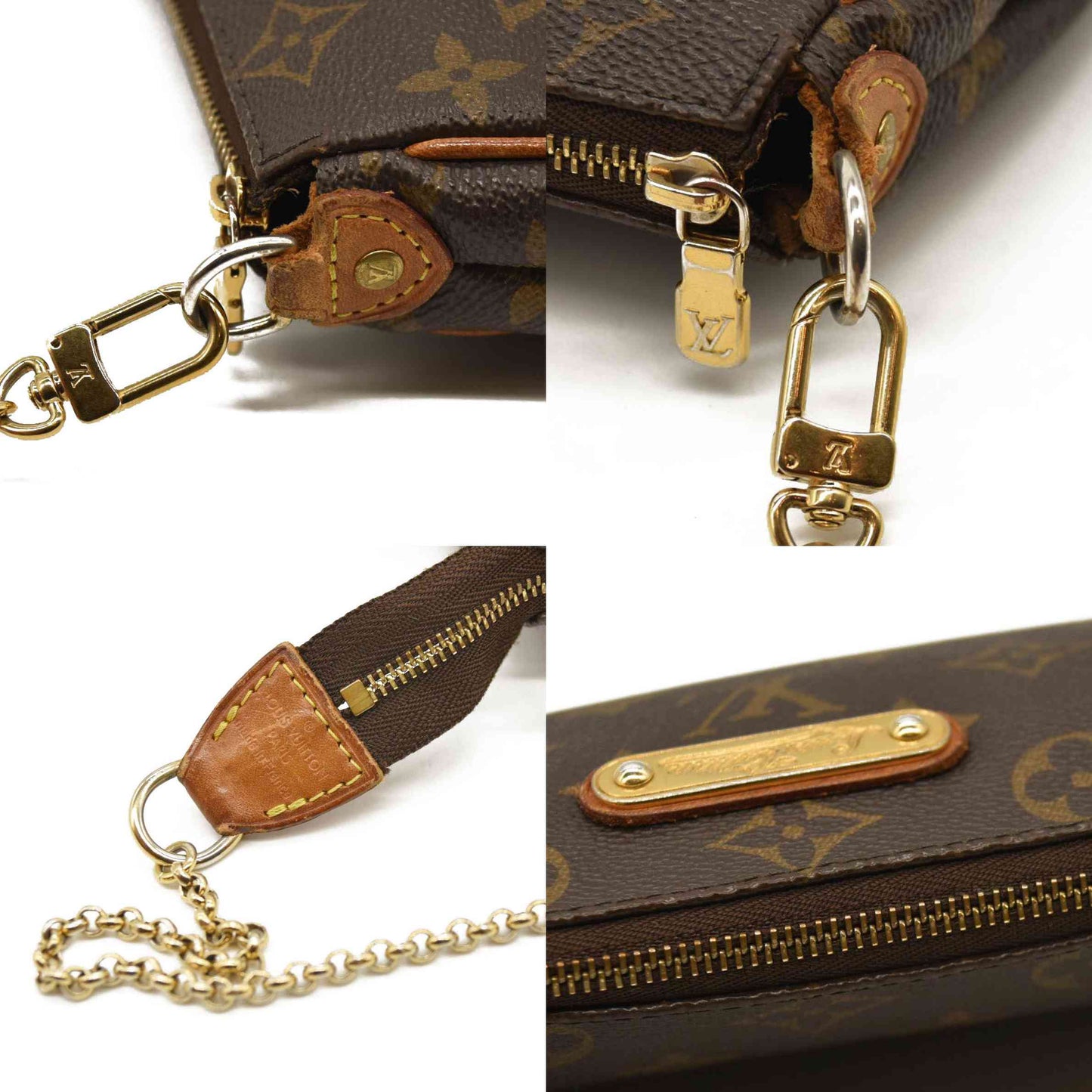 LOUIS VUITTON  Monogram Eva Clutch DU2150