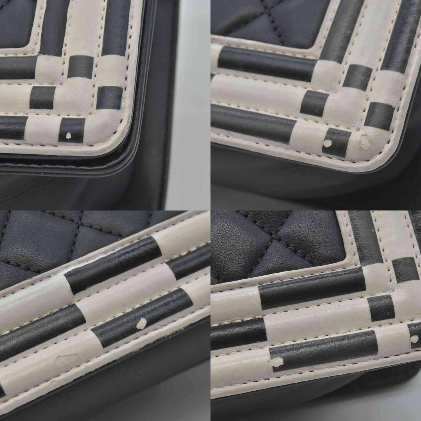 $6700 Chanel Small Checkerboard Boy Bag