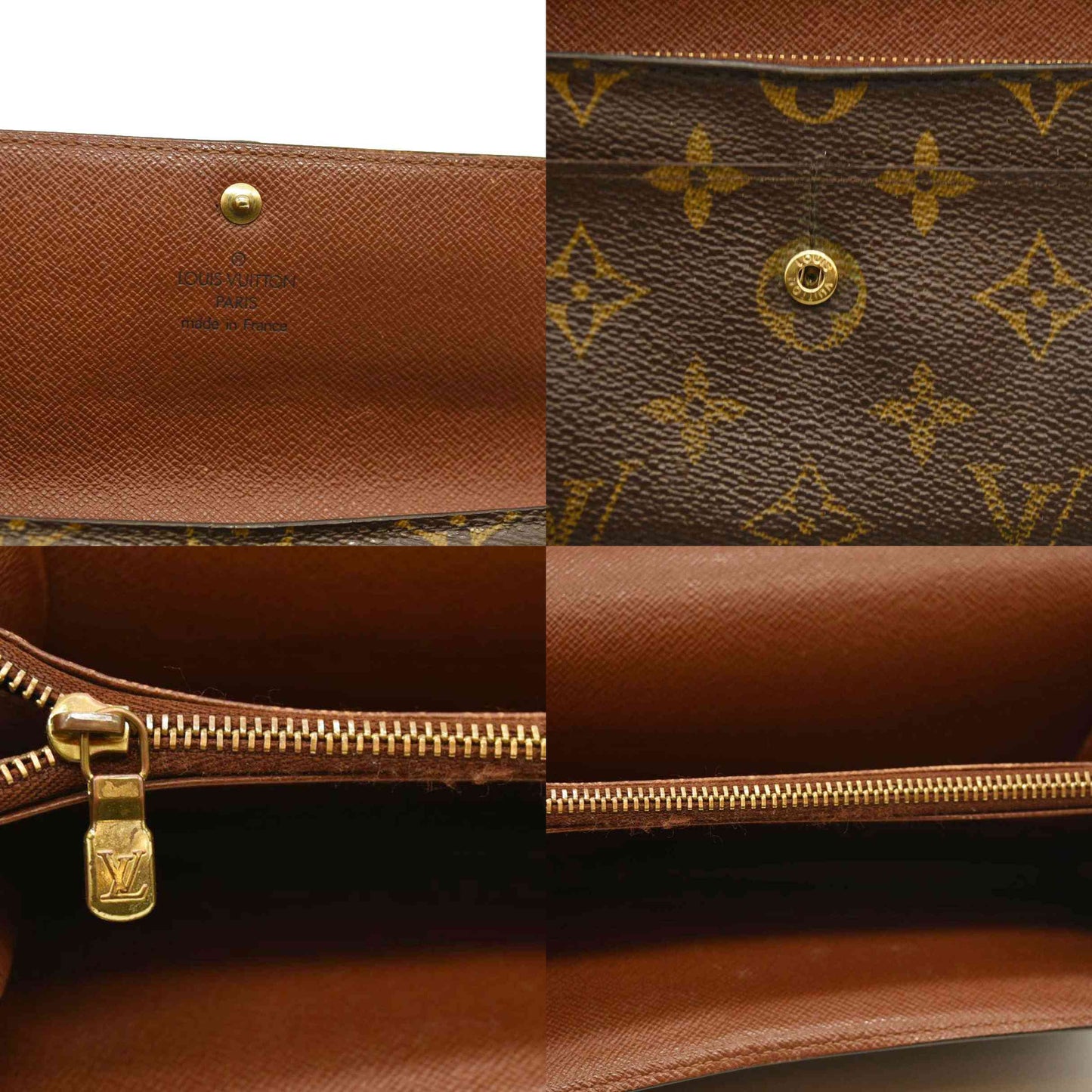 Louis Vuitton  Monogram Sarah Wallet TH0022