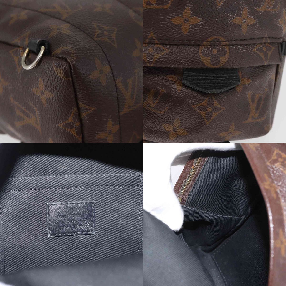 $2,340 2020 Louis Vuitton Monogram Palm Springs Mini Backpack FL2200