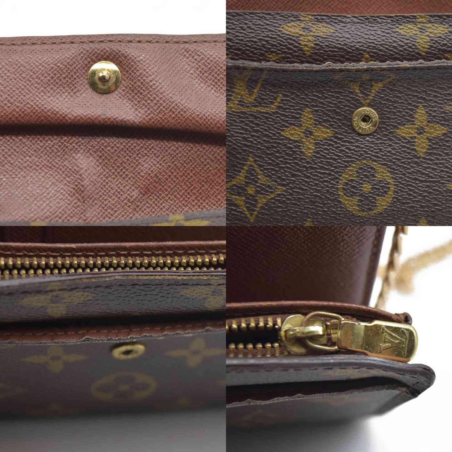 LOUIS VUITTON Monogram Alexandra Trifold Wallet